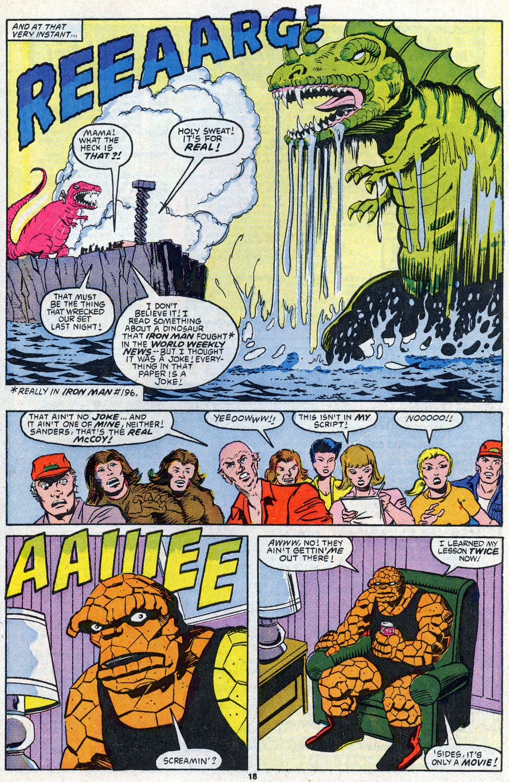 Read online The Thing comic -  Issue #31 - 19