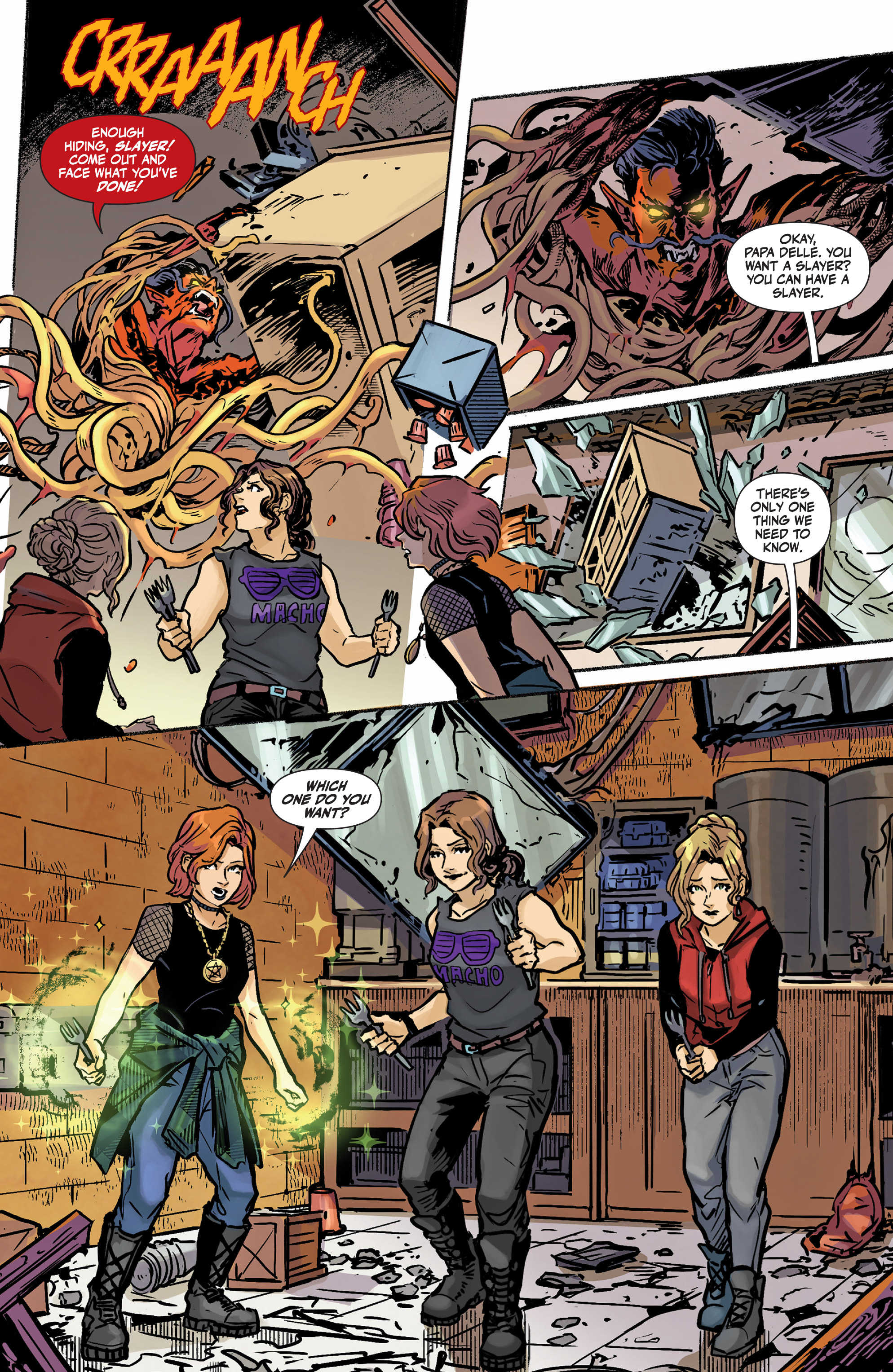 Read online The Vampire Slayer comic -  Issue #5 - 8