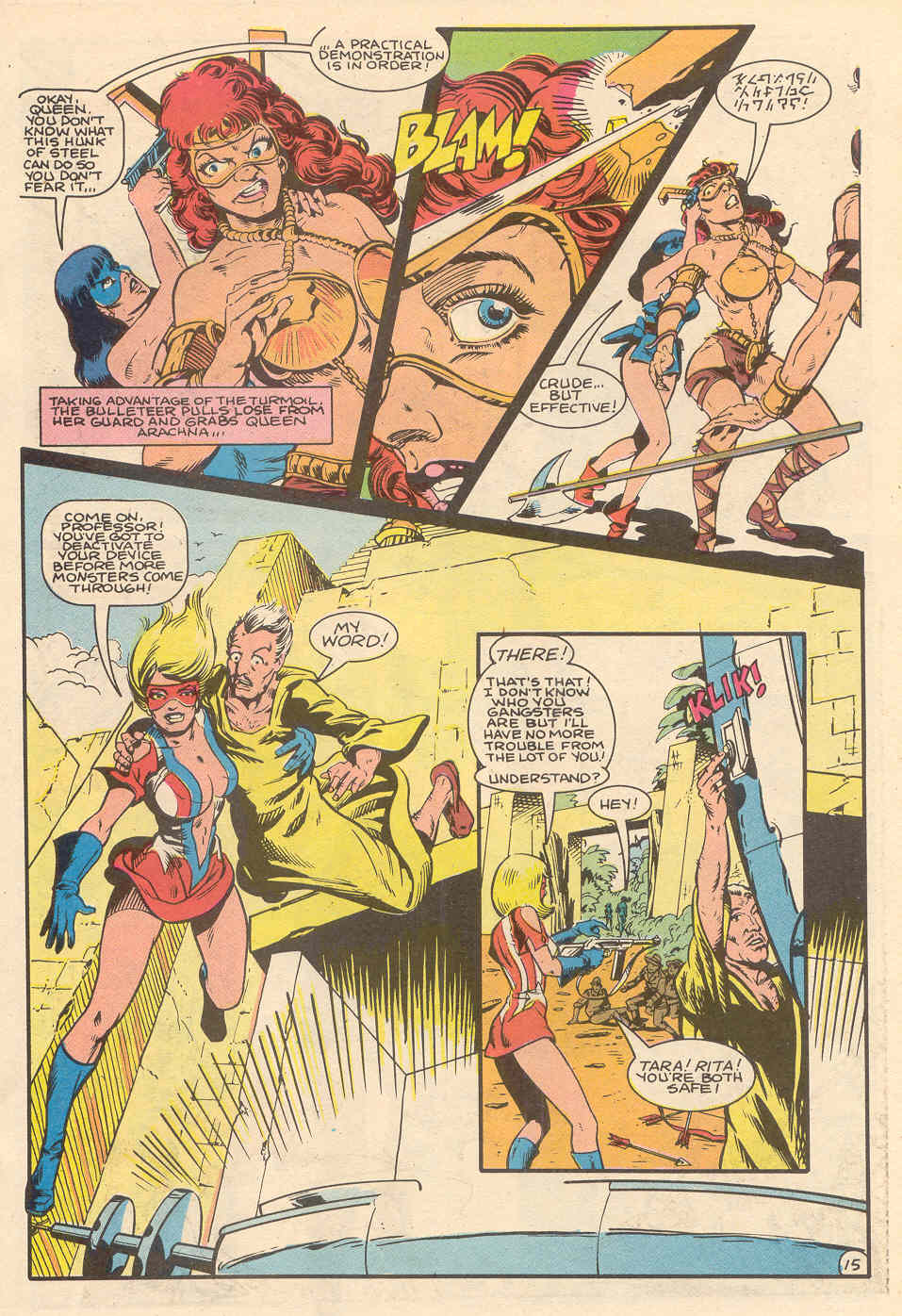 Read online Femforce comic -  Issue #2 - 17