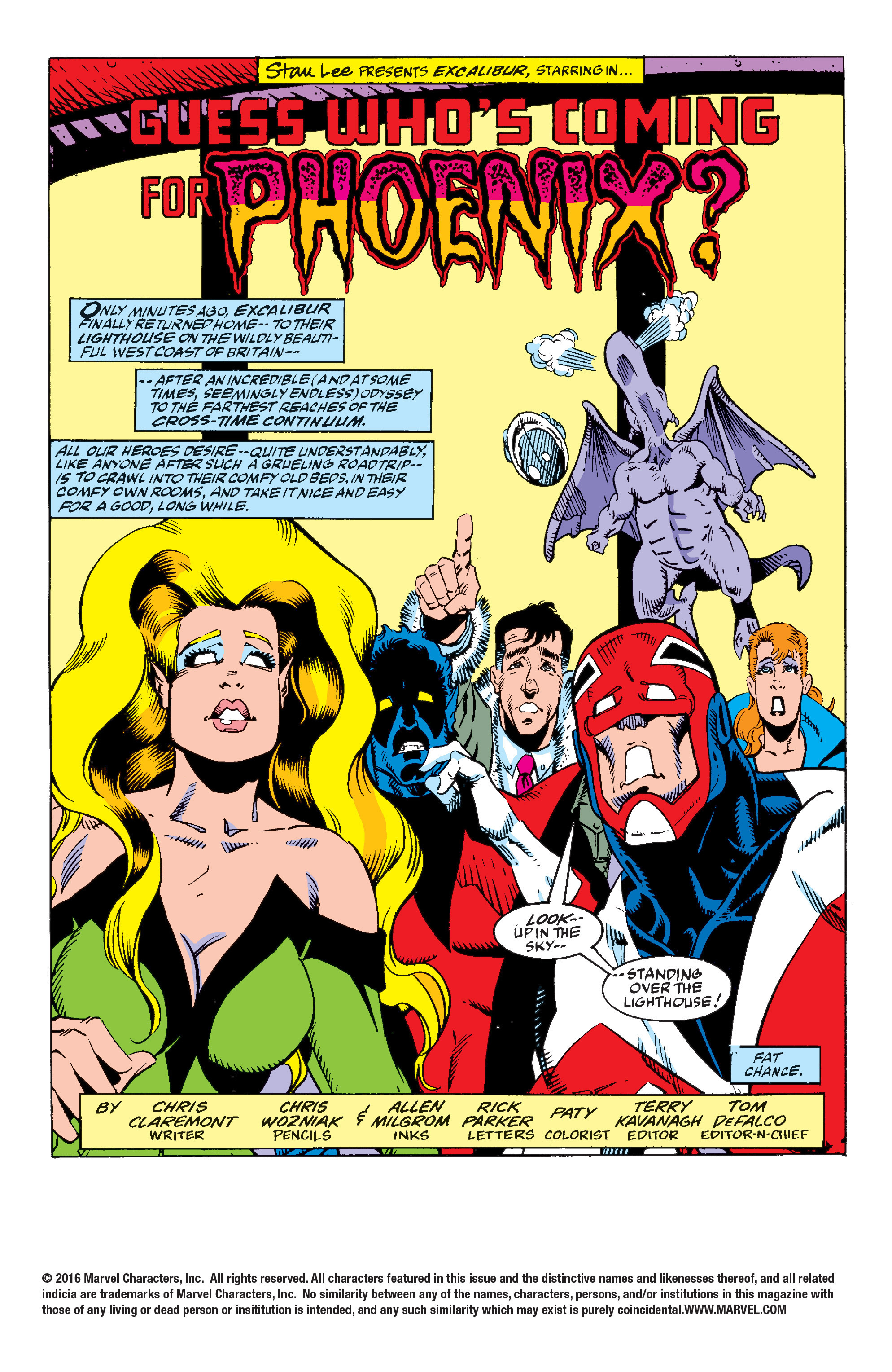 Read online Excalibur (1988) comic -  Issue #25 - 2