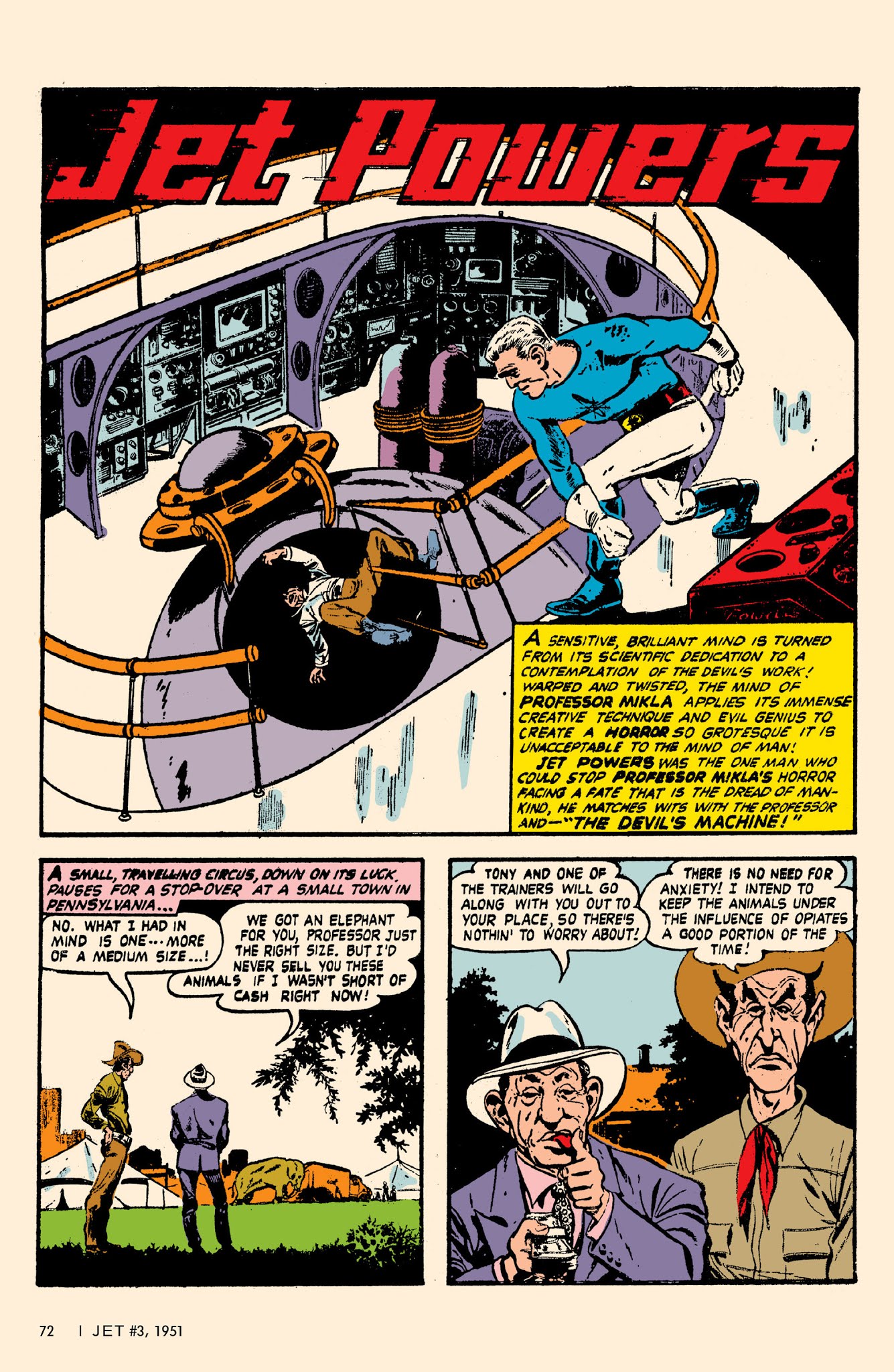 Read online Bob Powell's Complete Jet Powers comic -  Issue # TPB (Part 1) - 76
