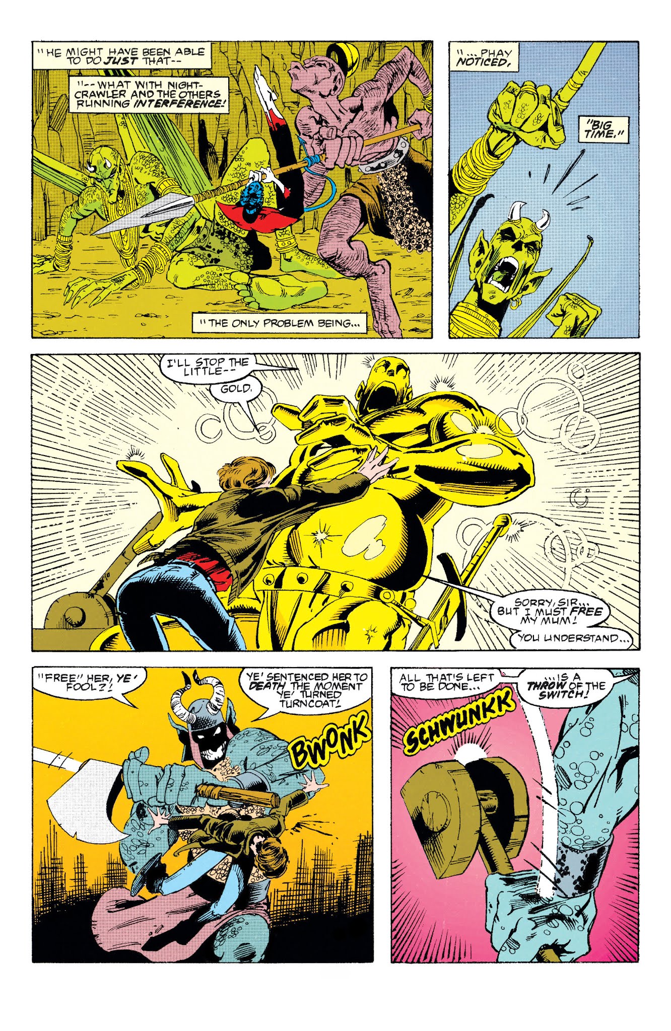 Read online Excalibur Visionaries: Alan Davis comic -  Issue # TPB 2 (Part 2) - 133