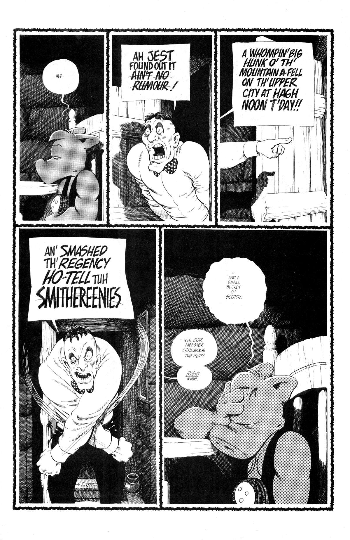Read online Cerebus comic -  Issue #167 - 22