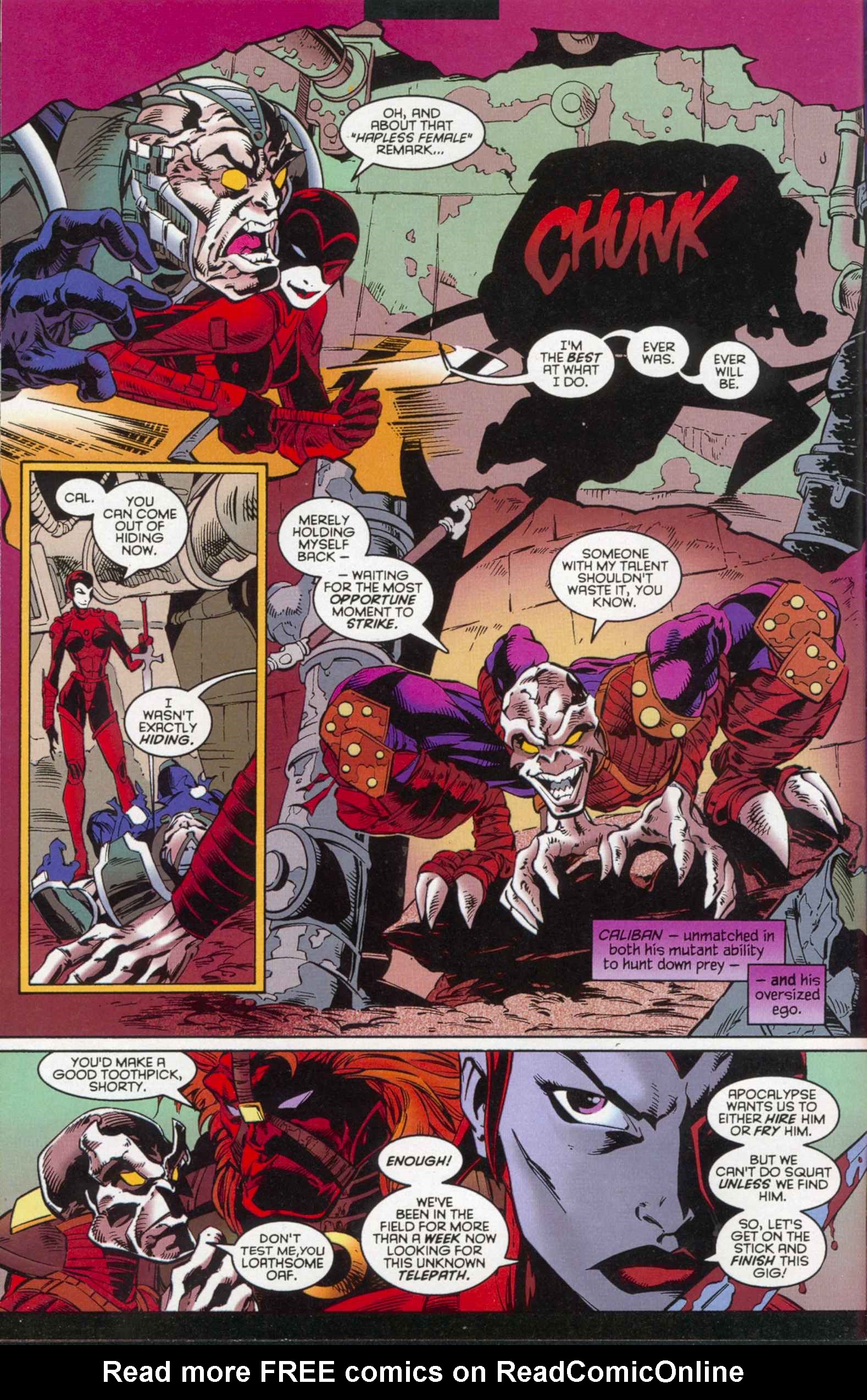 Read online X-Man comic -  Issue #2 - 4