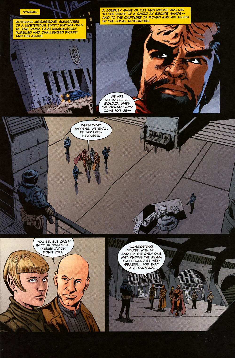 Read online Star Trek: The Next Generation - The Killing Shadows comic -  Issue #4 - 3