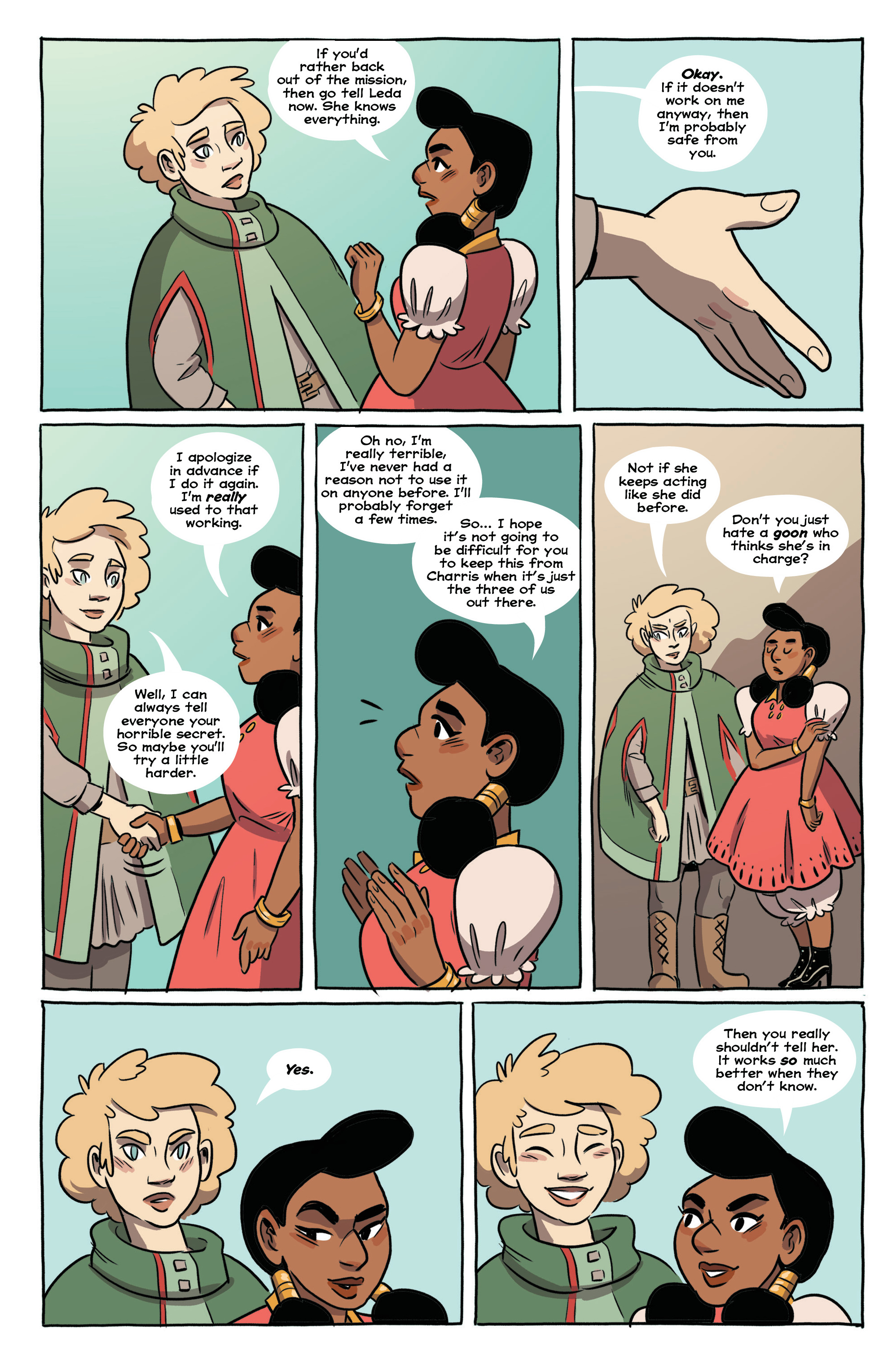 Read online The Castoffs comic -  Issue # _TPB 1 - 39