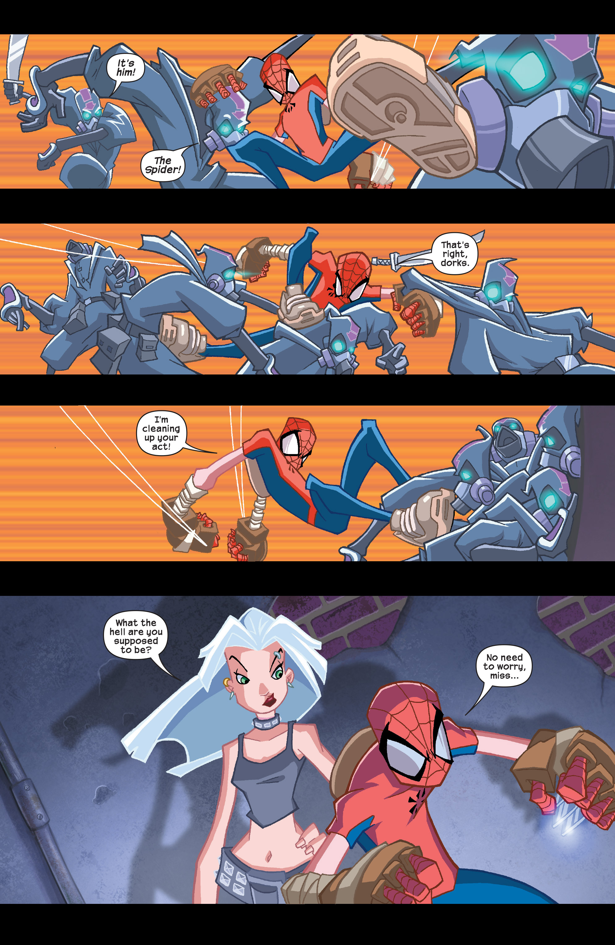 Read online Spider-Man: Legend of the Spider-Clan comic -  Issue #1 - 5