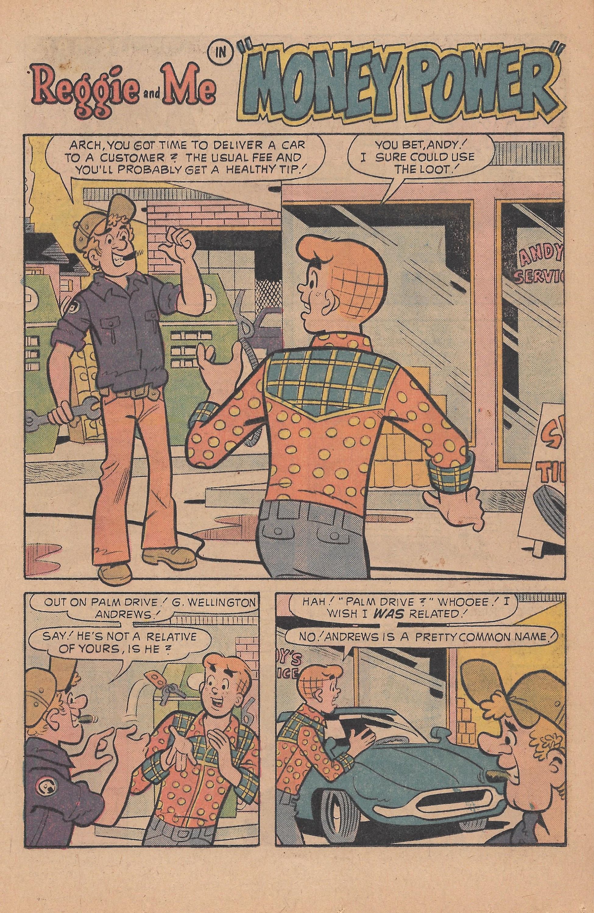 Read online Reggie and Me (1966) comic -  Issue #82 - 13