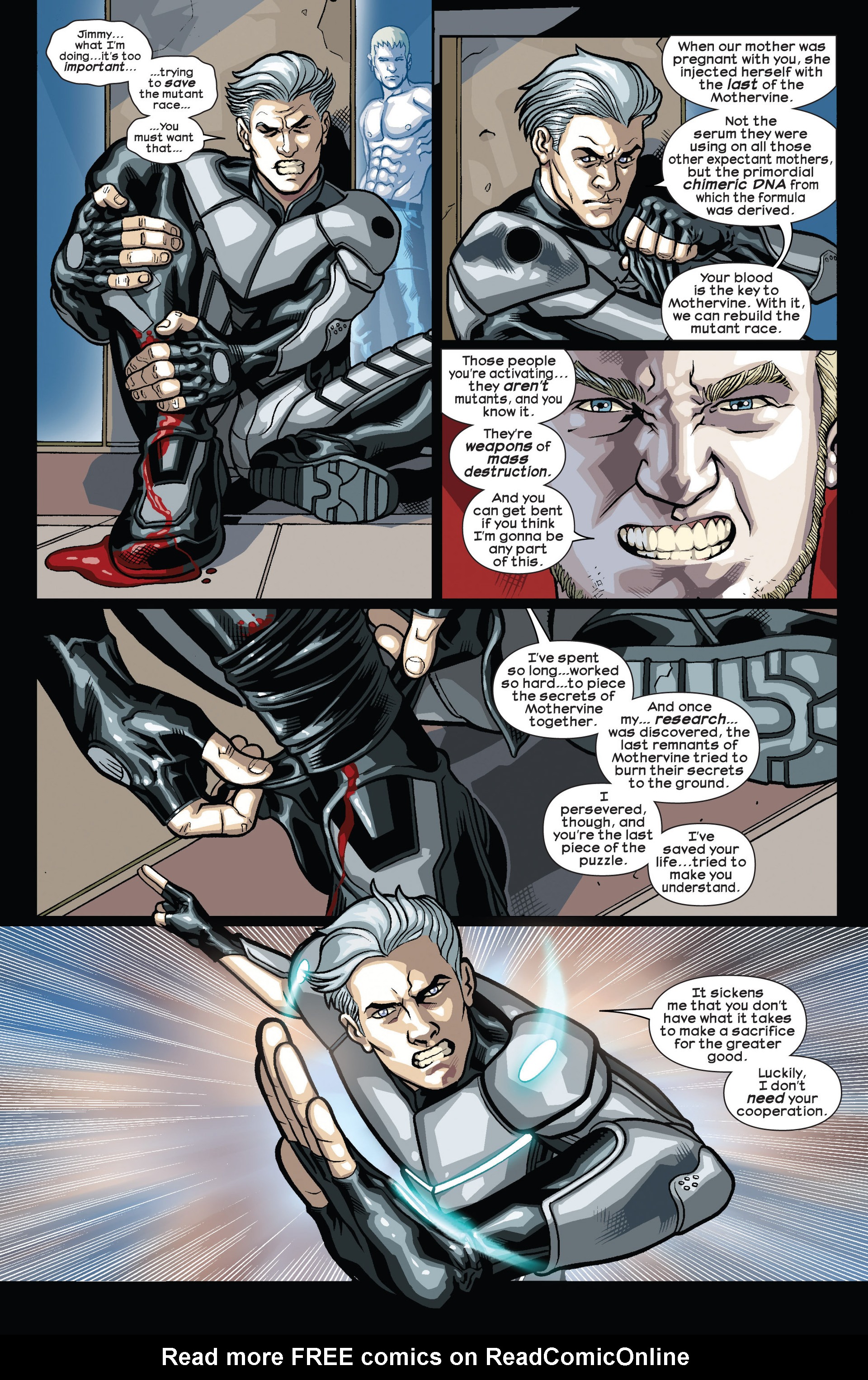 Read online Ultimate Comics Wolverine comic -  Issue #4 - 10