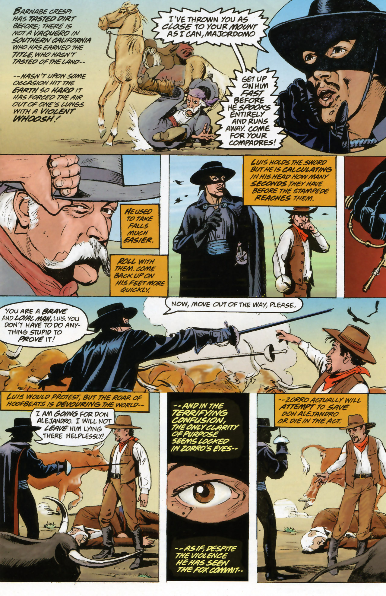 Read online Zorro: Matanzas comic -  Issue #4 - 5