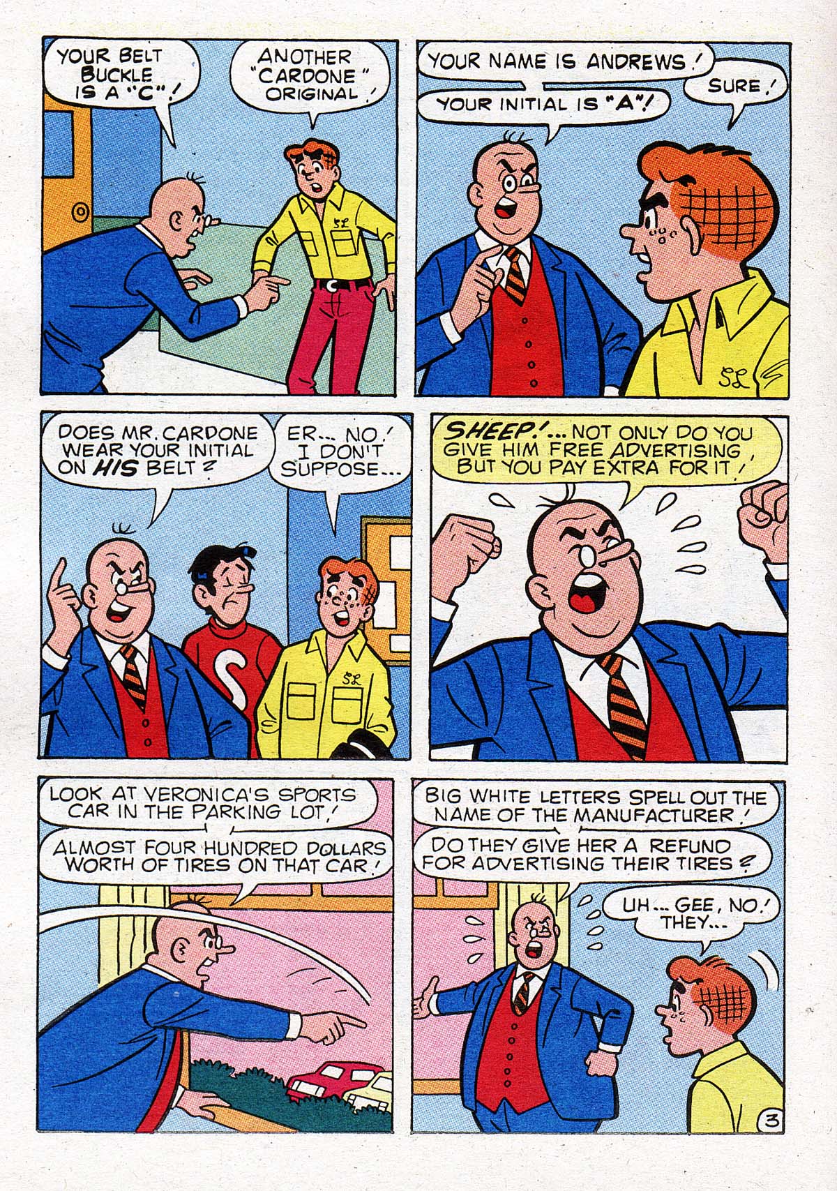 Read online Jughead's Double Digest Magazine comic -  Issue #92 - 131