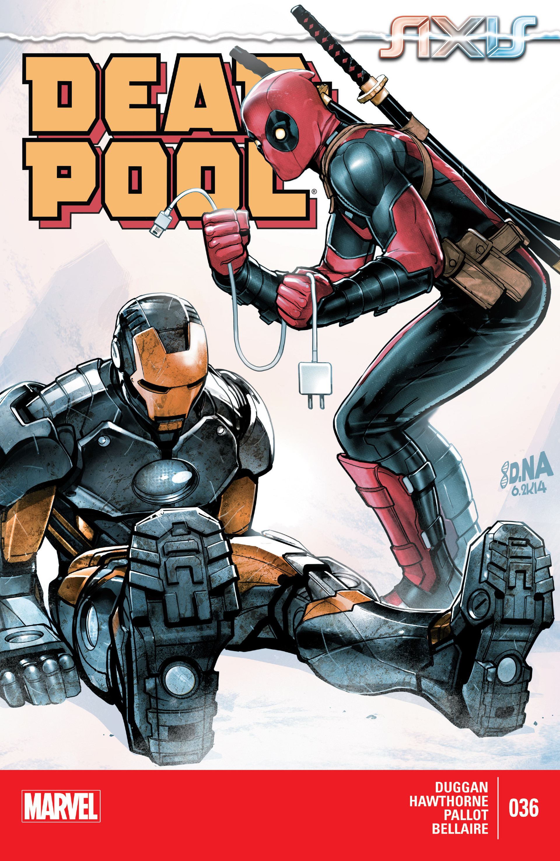 Read online Deadpool (2013) comic Issue 36