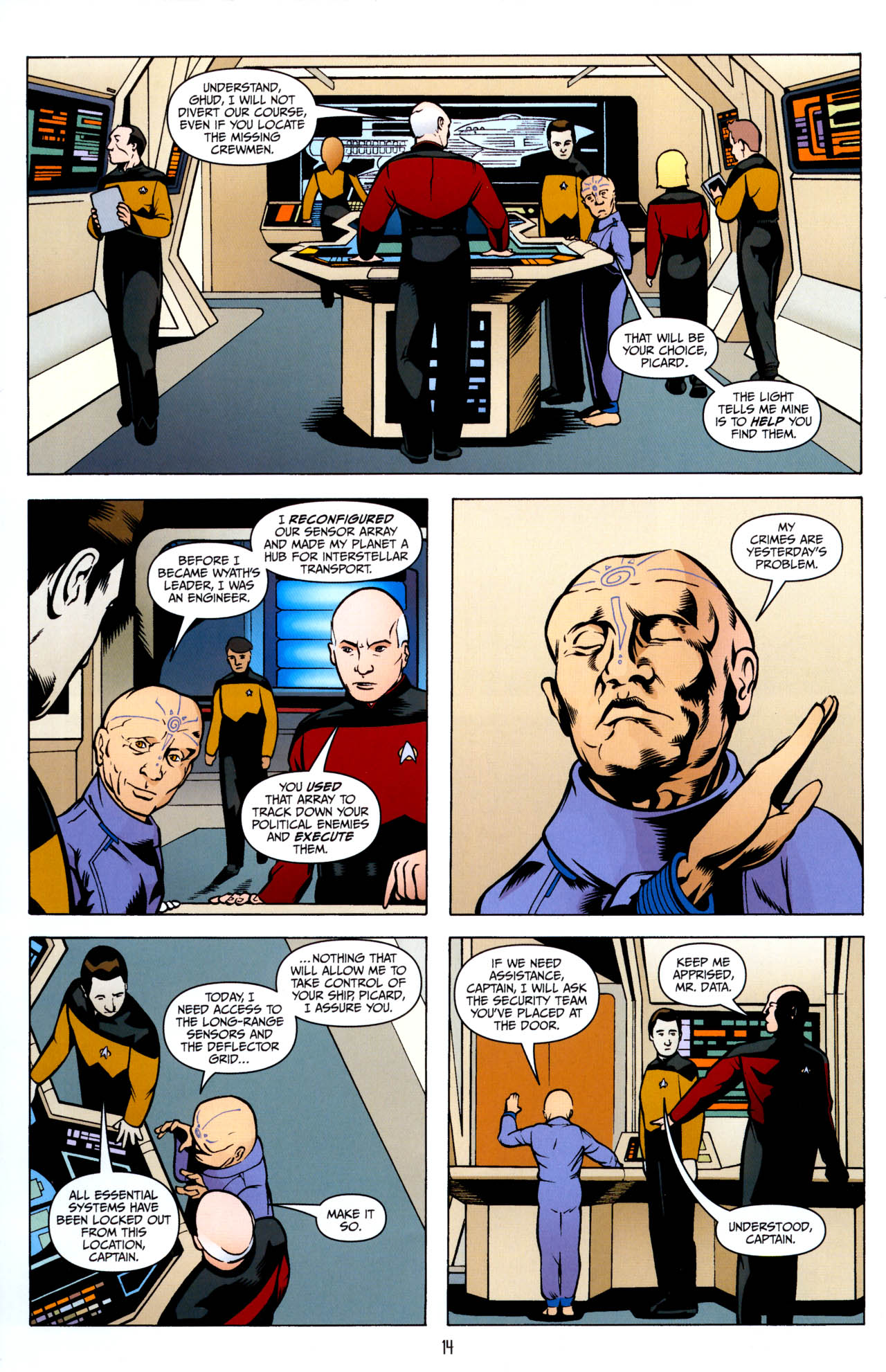 Star Trek: The Next Generation: The Space Between Issue #4 #4 - English 16