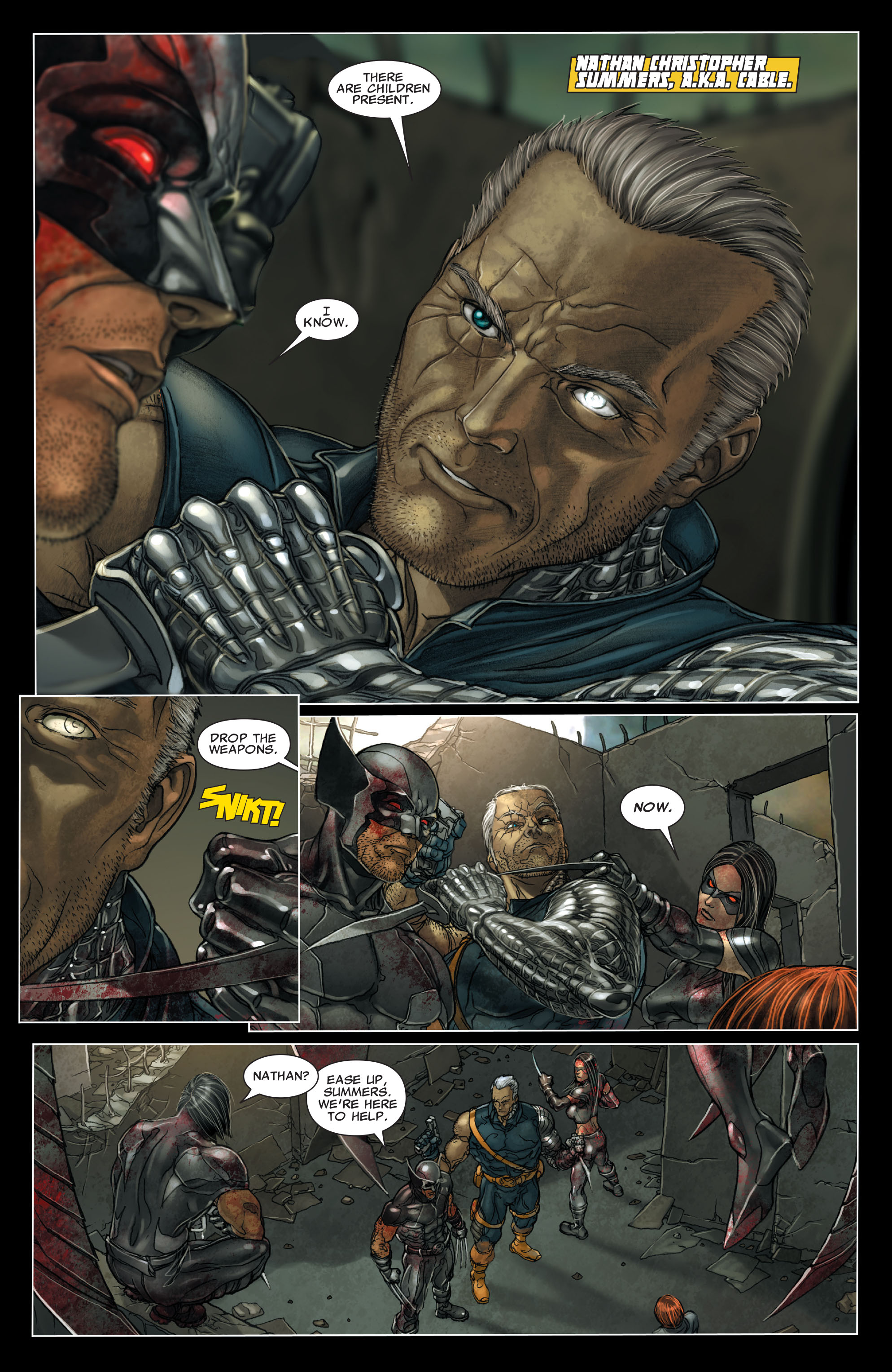 Read online X-Force/Cable: Messiah War comic -  Issue # _TPB (Part 1) - 30