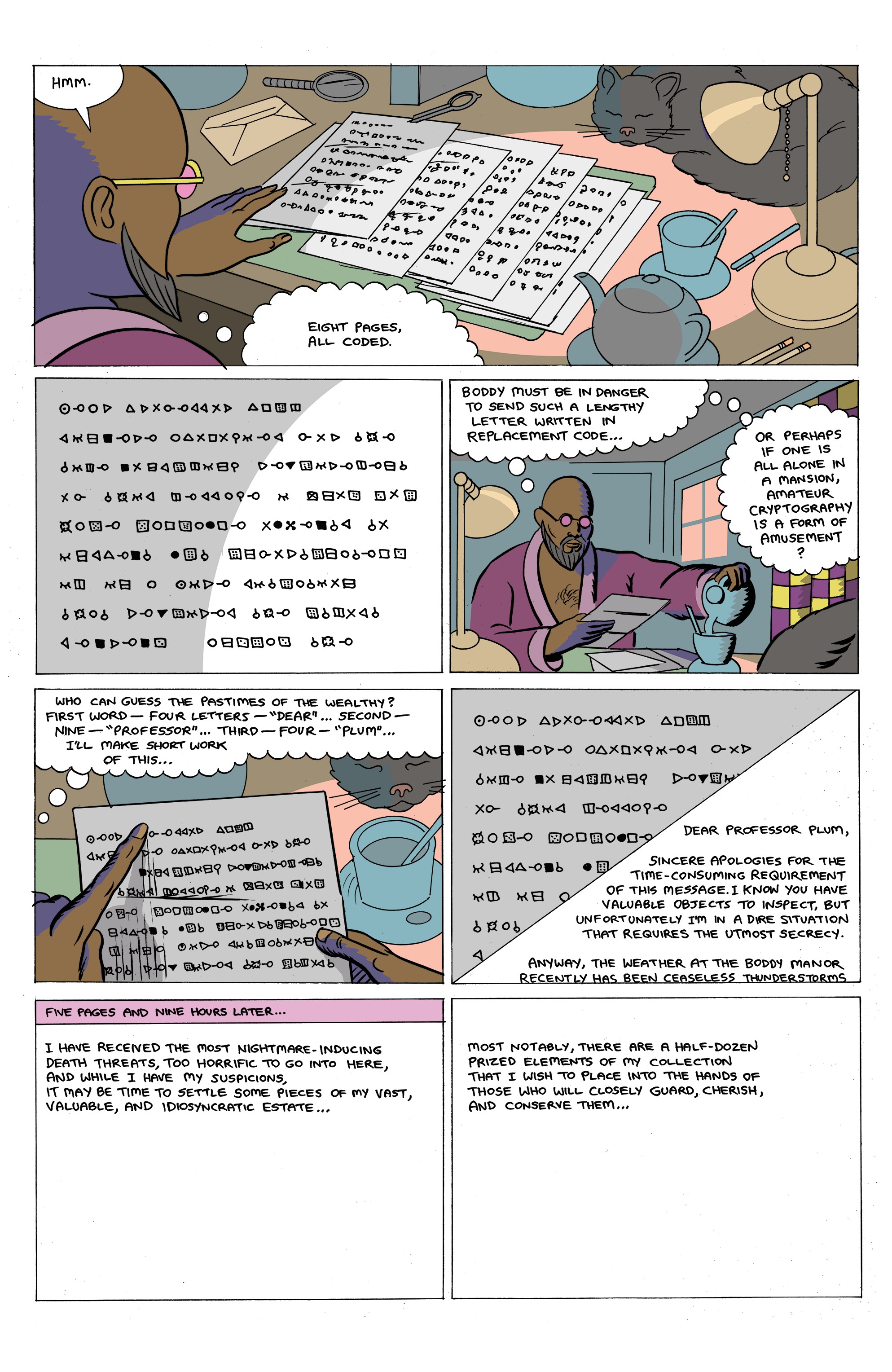 Read online Clue: Candlestick comic -  Issue #1 - 5