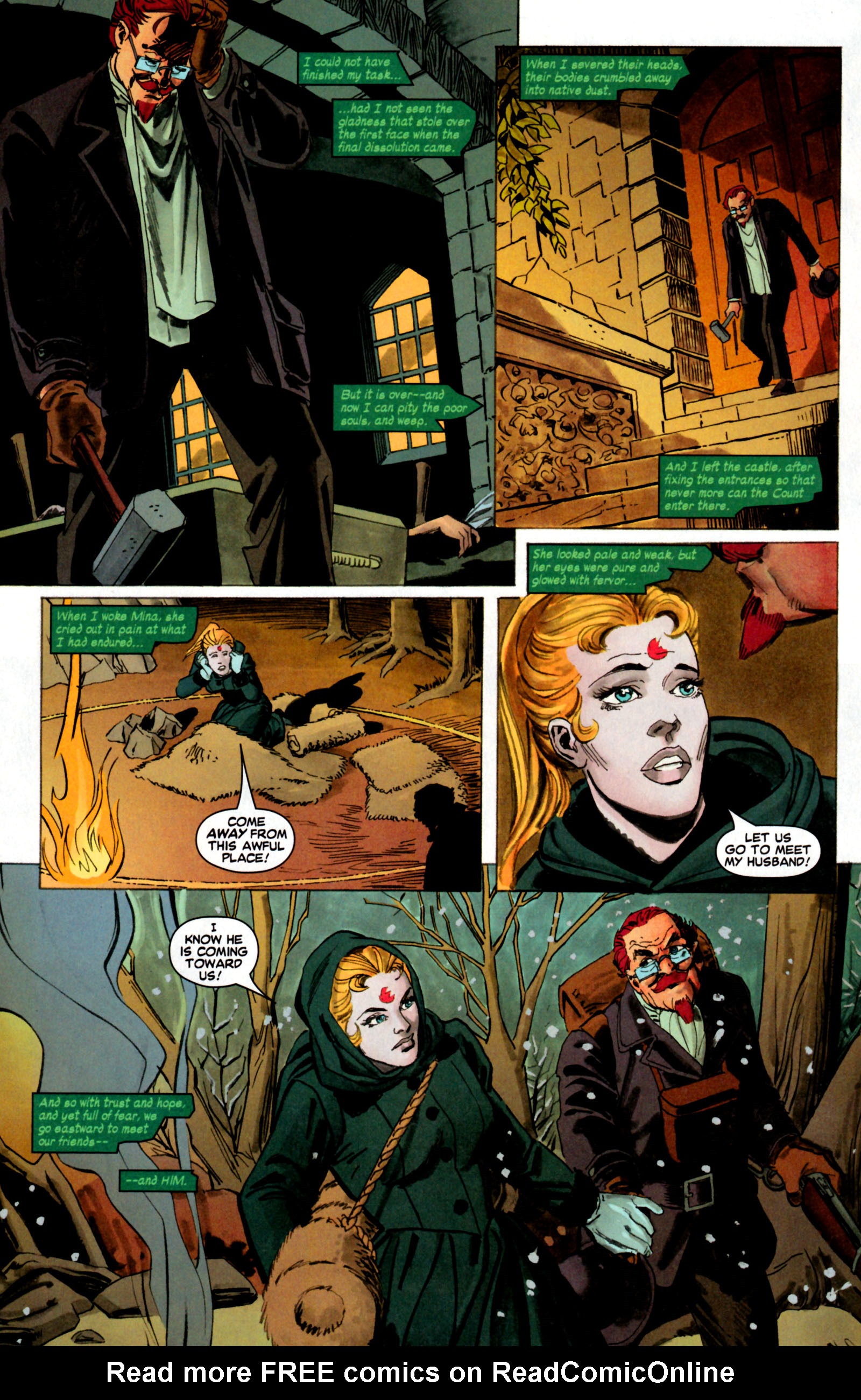 Read online Dracula comic -  Issue #4 - 38