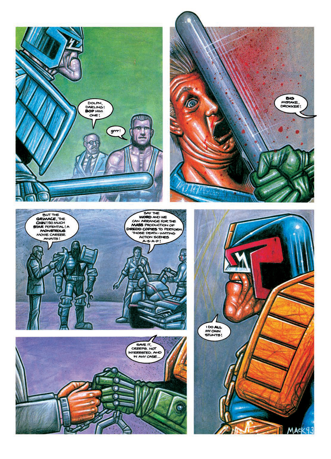 Read online Judge Dredd: The Restricted Files comic -  Issue # TPB 4 - 143