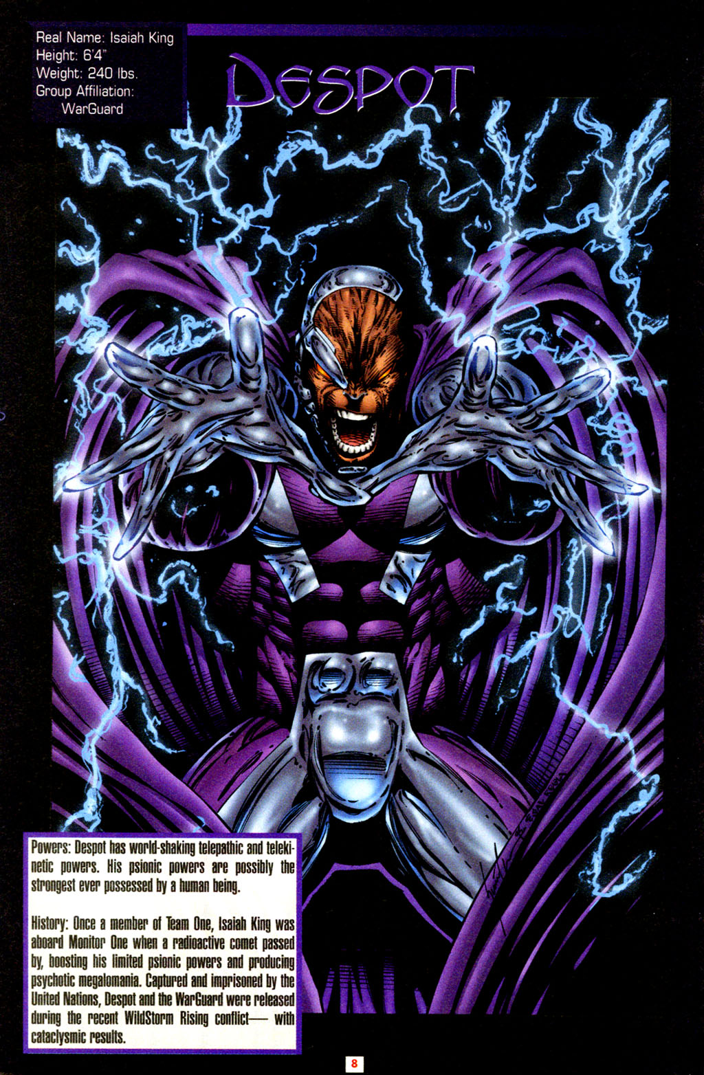 Read online Wildstorm Universe Sourcebook comic -  Issue # Full - 11