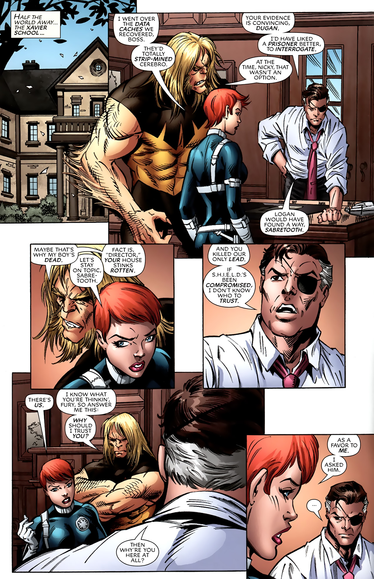 Read online X-Men Forever (2009) comic -  Issue #14 - 7