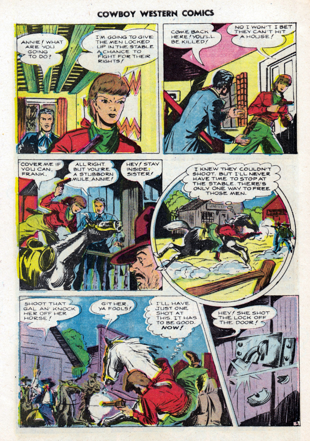 Read online Cowboy Western Comics (1948) comic -  Issue #21 - 14