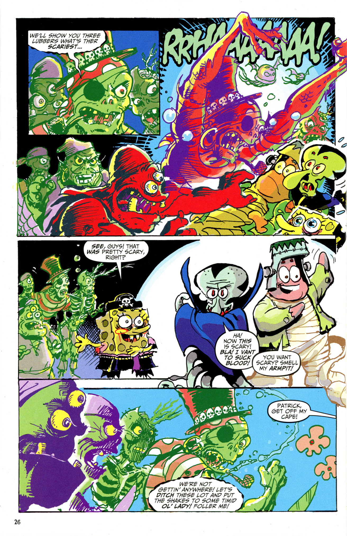 Read online SpongeBob Comics comic -  Issue #25 - 27