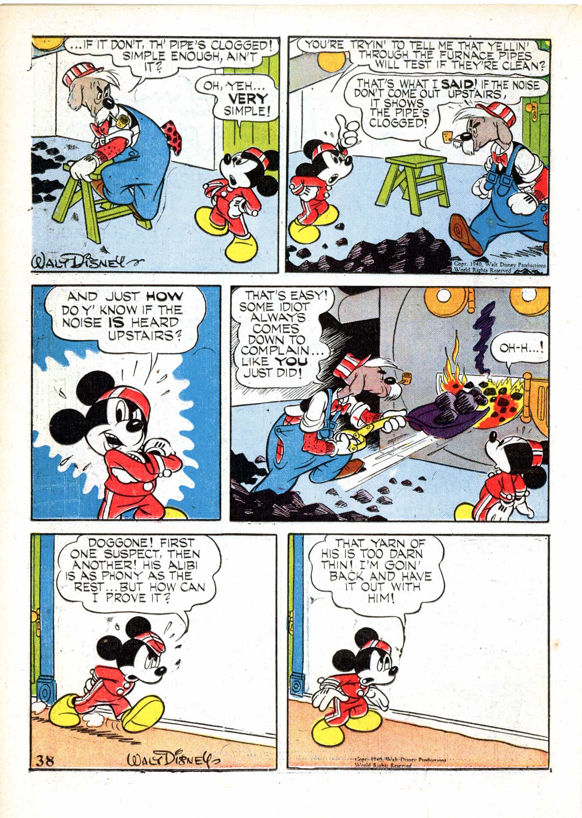 Read online Walt Disney's Comics and Stories comic -  Issue #33 - 40