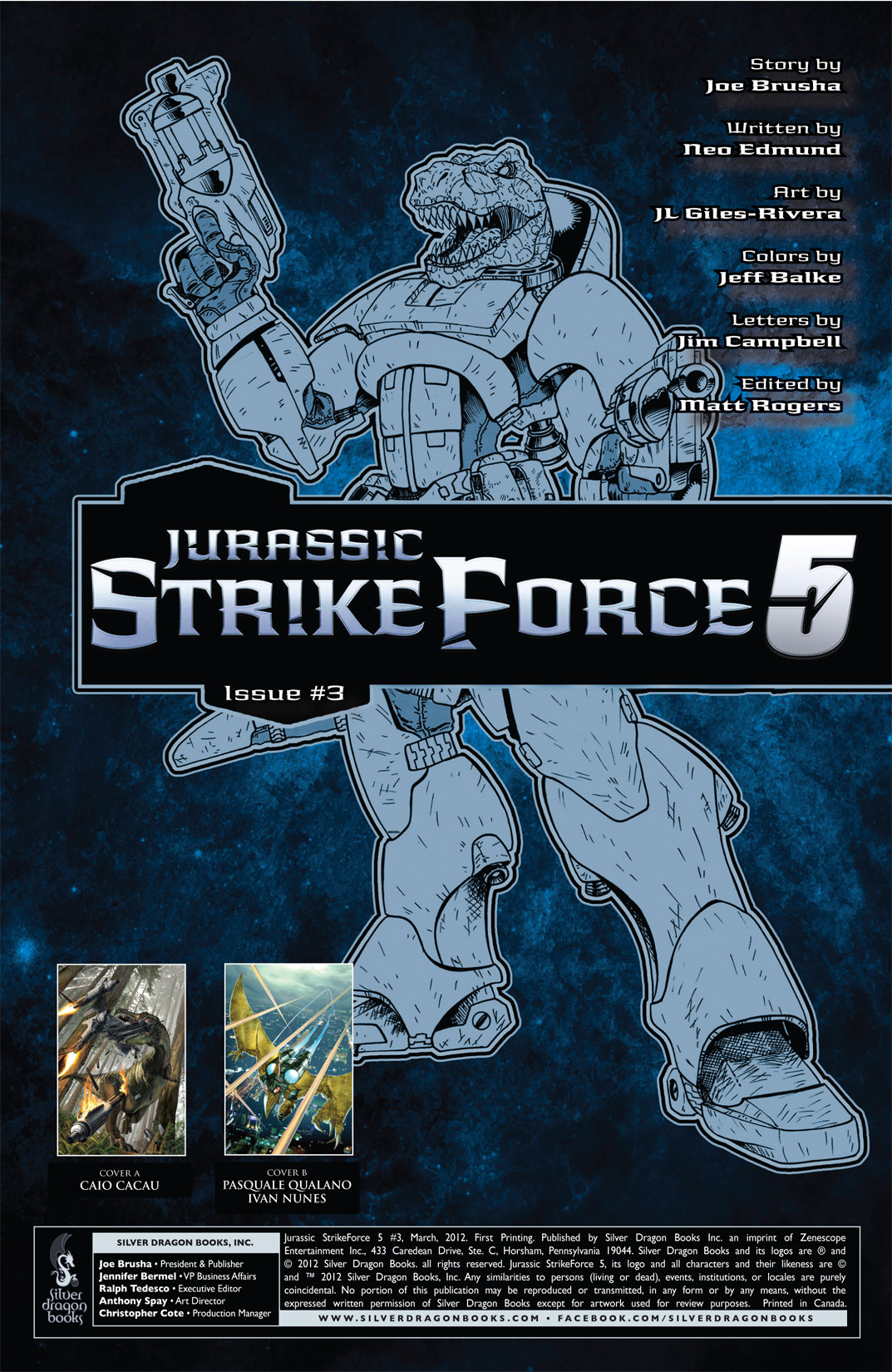Read online Jurassic StrikeForce 5 comic -  Issue # _TPB - 66