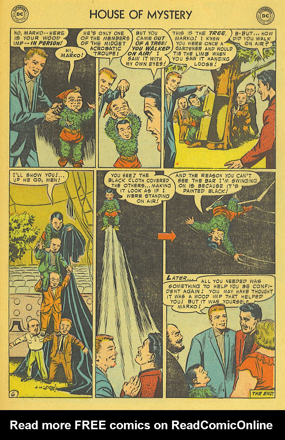 Read online House of Mystery (1951) comic -  Issue #43 - 33
