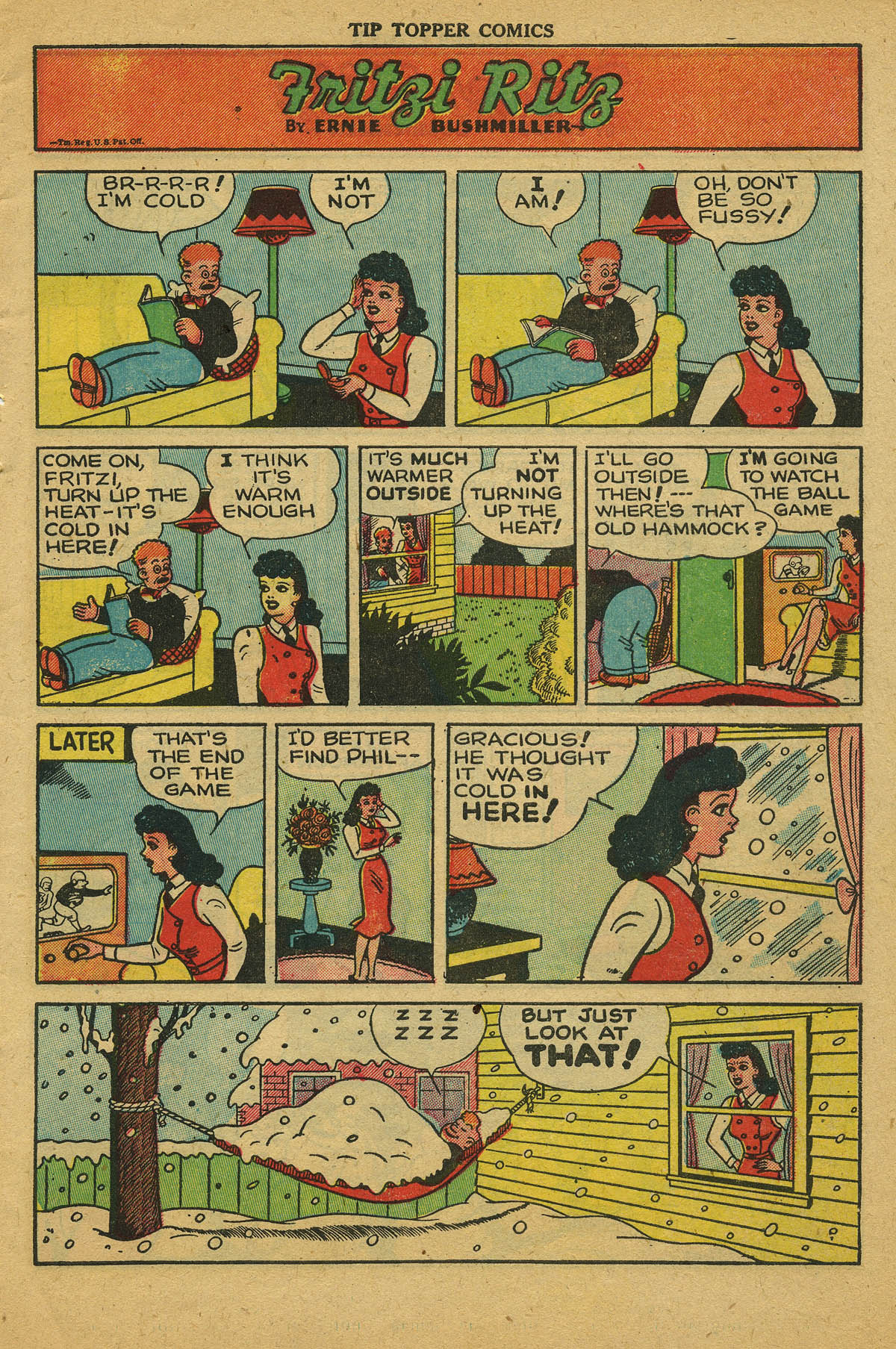 Read online Tip Topper Comics comic -  Issue #4 - 9