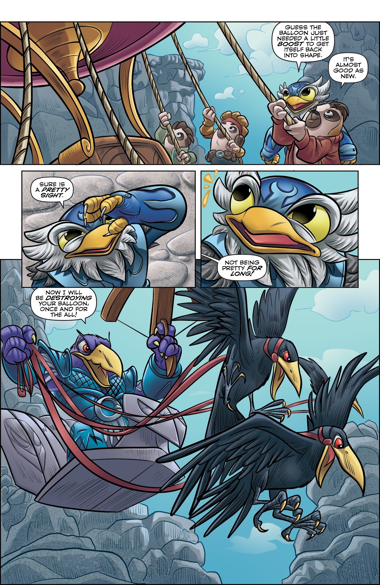 Read online Skylanders Quarterly-Spyro & Friends: Full Blast comic -  Issue # Full - 30