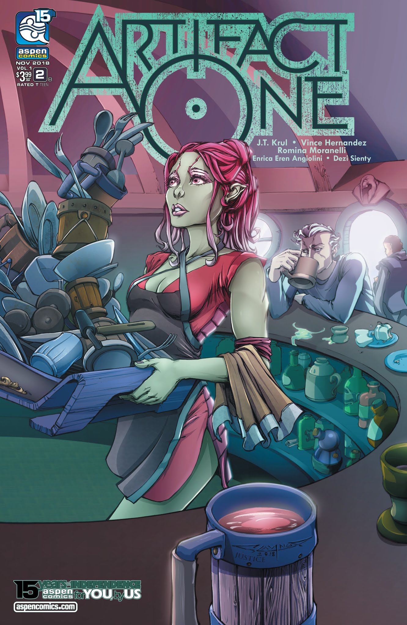 Read online Artifact One comic -  Issue #2 - 2
