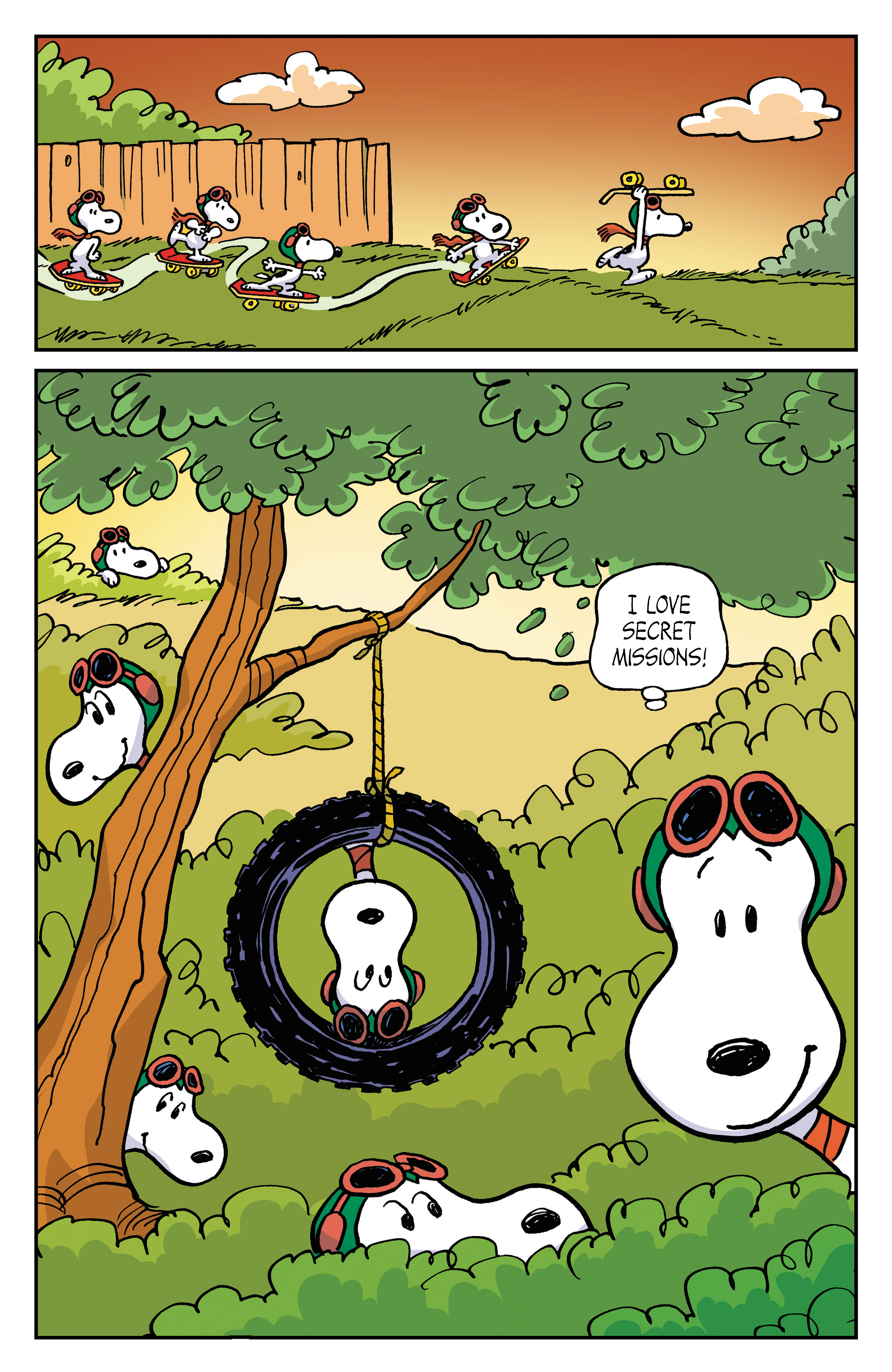 Read online Peanuts: Where Beagles Dare! comic -  Issue # Full - 28