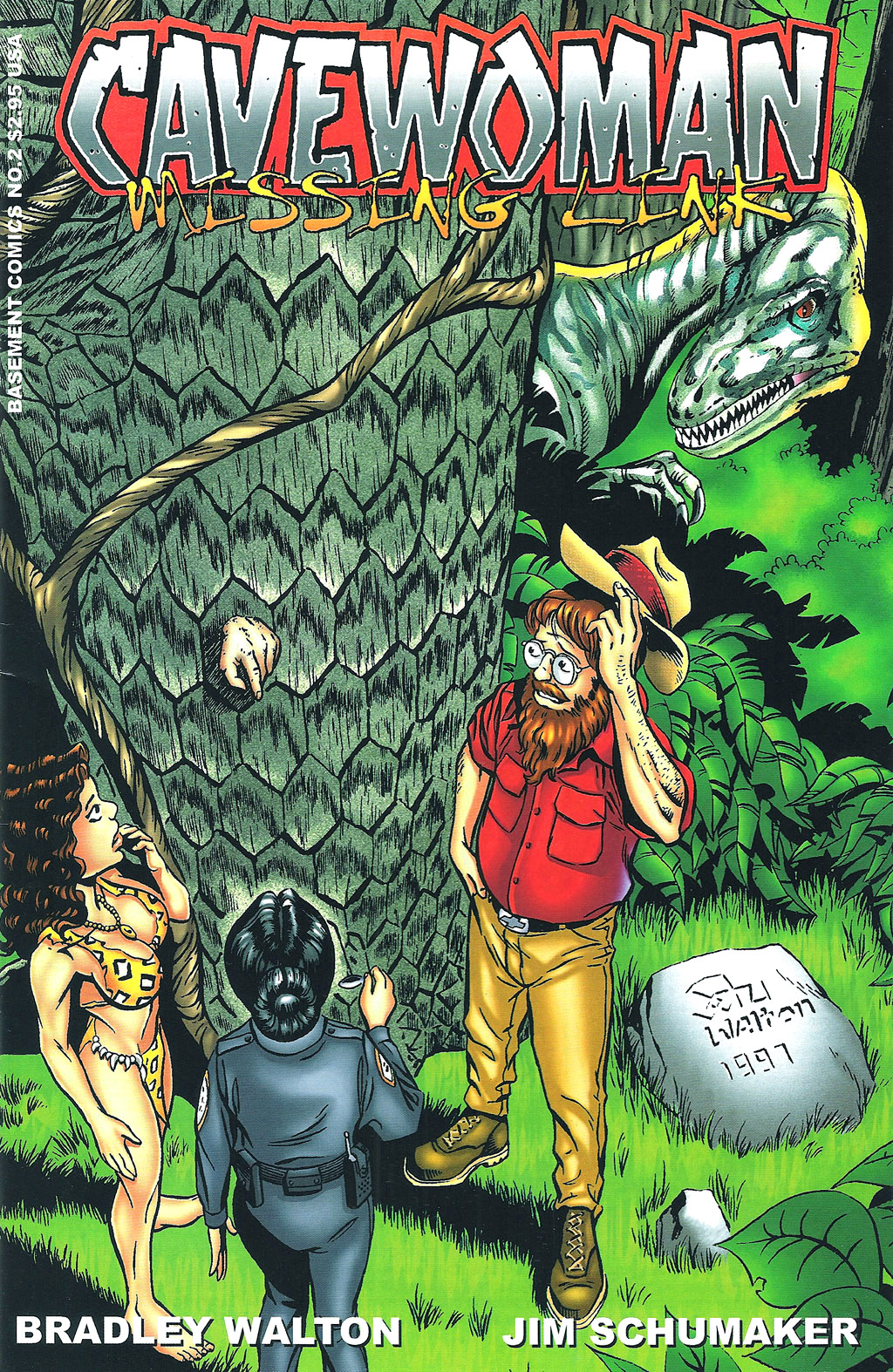 Read online Cavewoman: Missing Link comic -  Issue #2 - 1