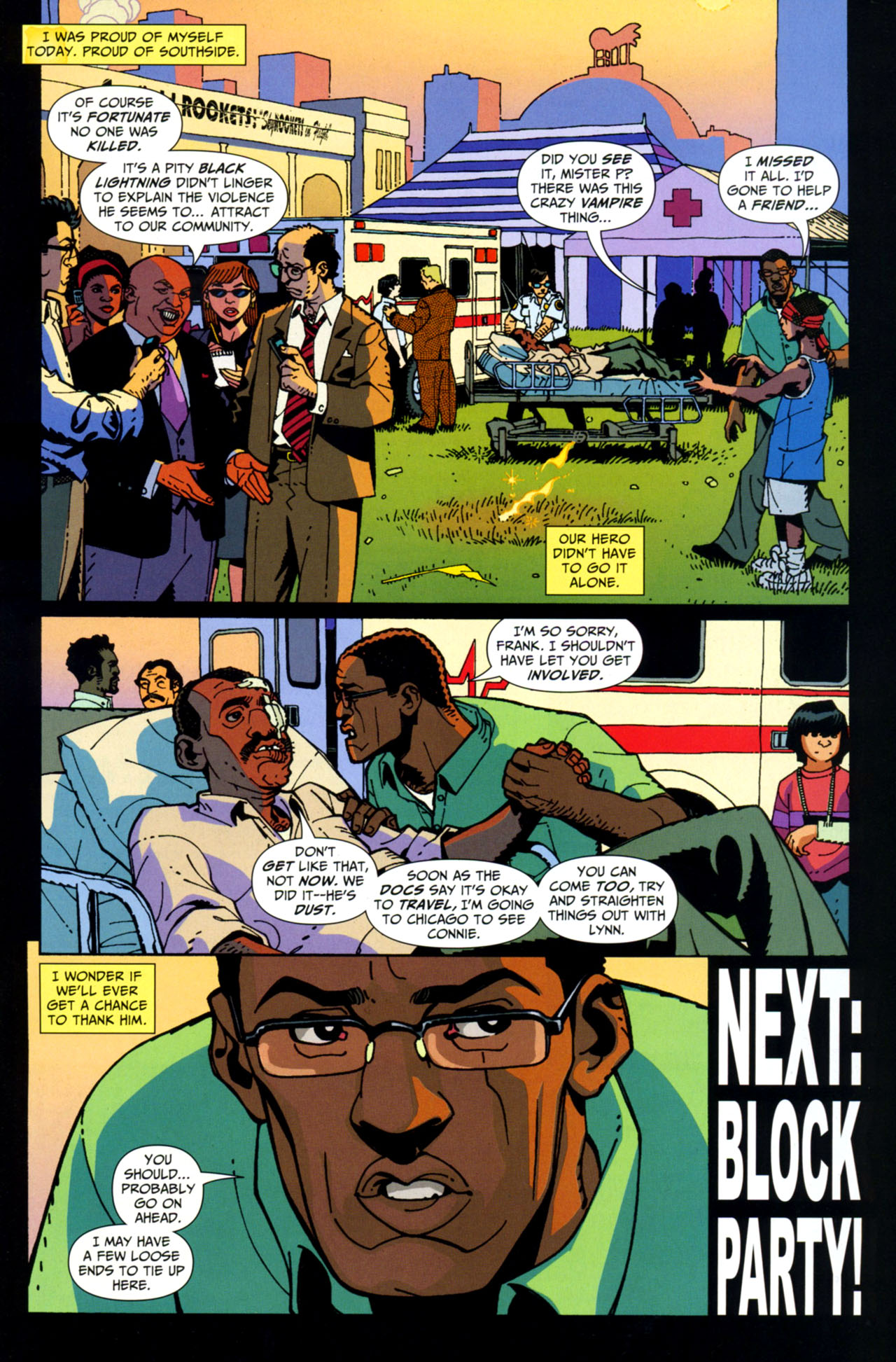 Read online Black Lightning: Year One comic -  Issue #5 - 23