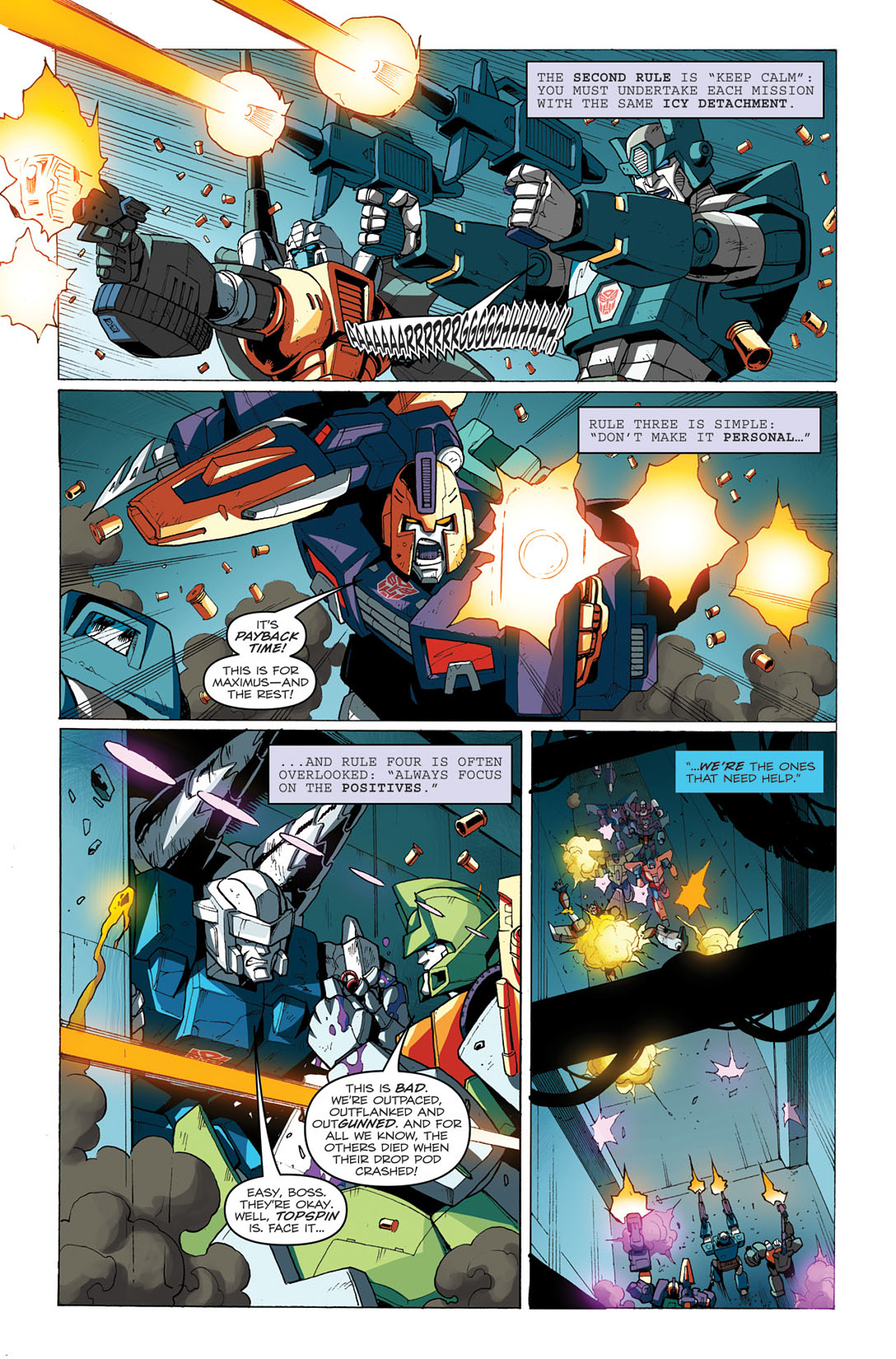 Read online Transformers: Last Stand of The Wreckers comic -  Issue #3 - 8