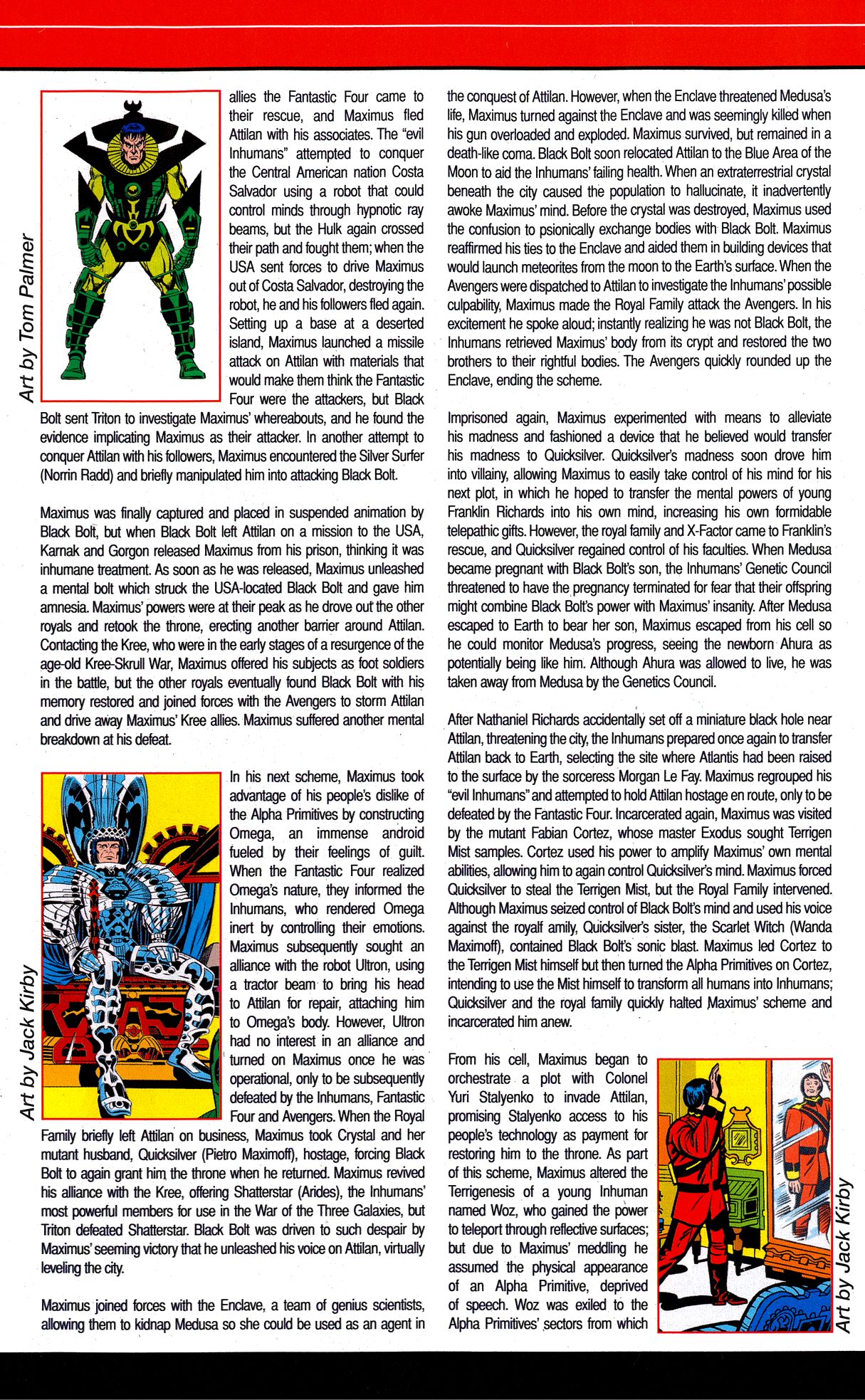 Read online Official Handbook of the Marvel Universe A To Z Update comic -  Issue #2 - 36