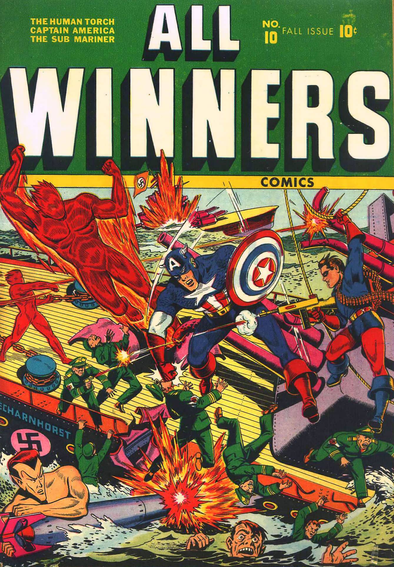 Read online All-Winners Comics comic -  Issue #10 - 1