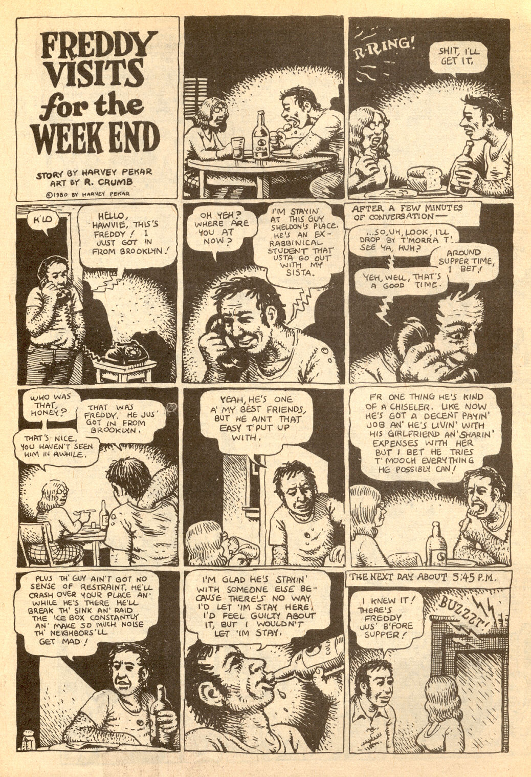 Read online American Splendor (1976) comic -  Issue #5 - 4