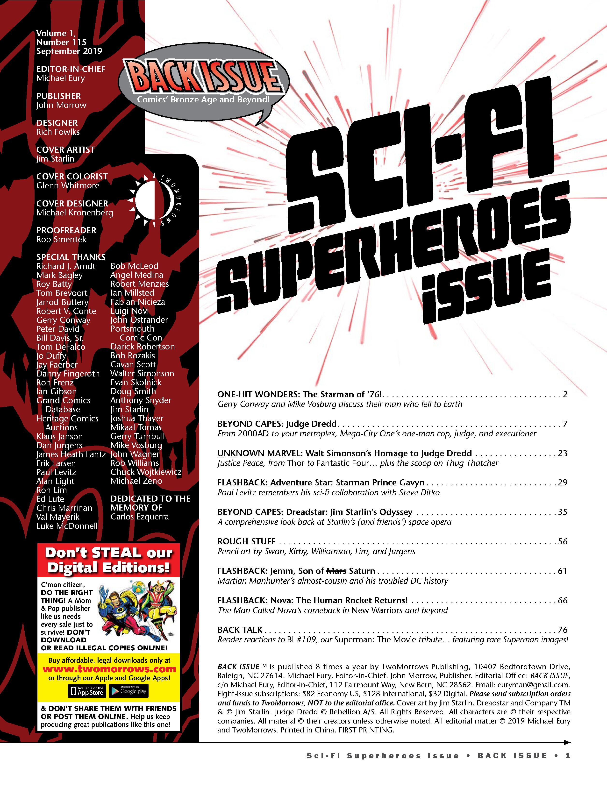 Read online Back Issue comic -  Issue #115 - 3