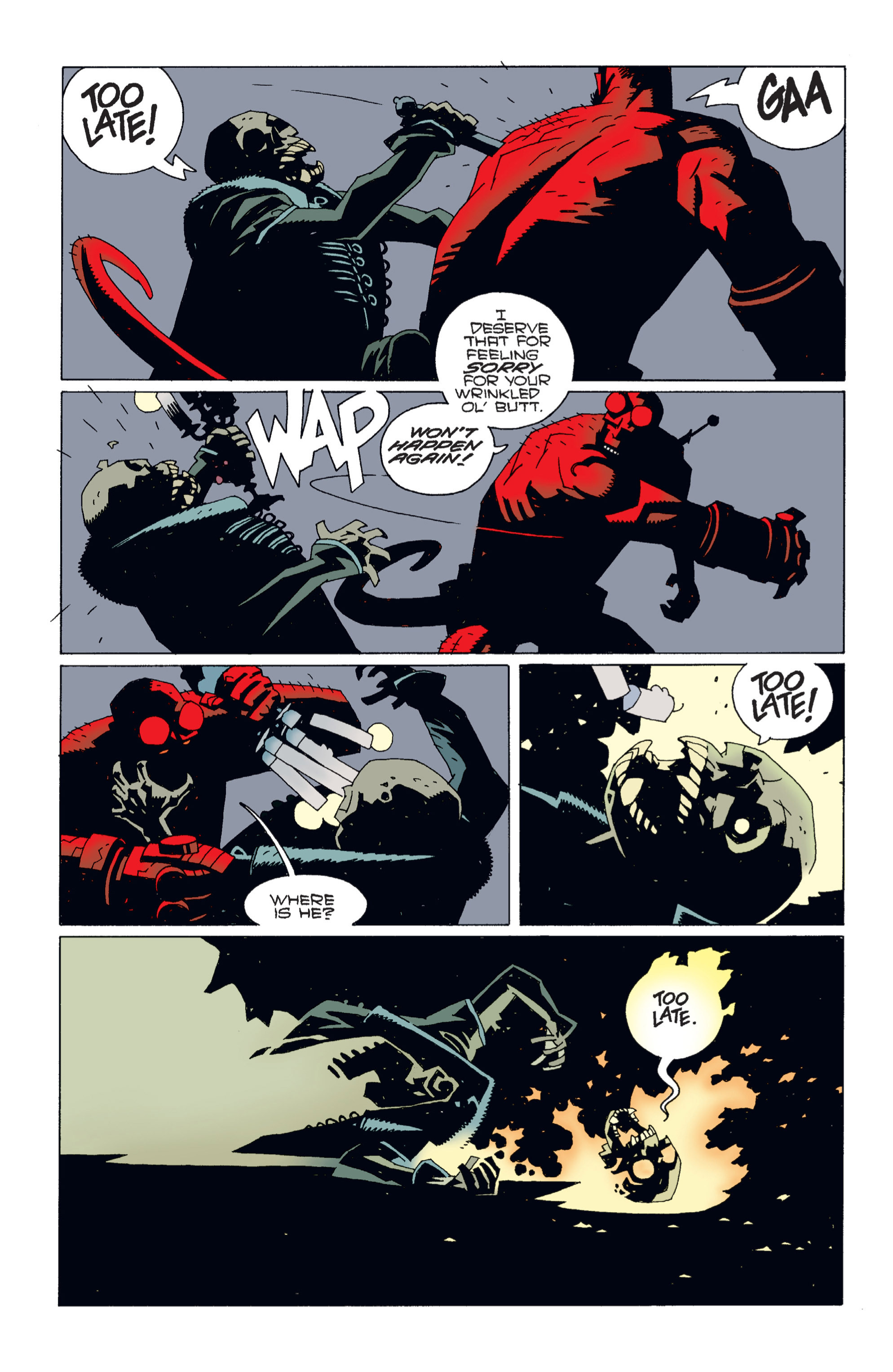 Read online Hellboy comic -  Issue #2 - 53
