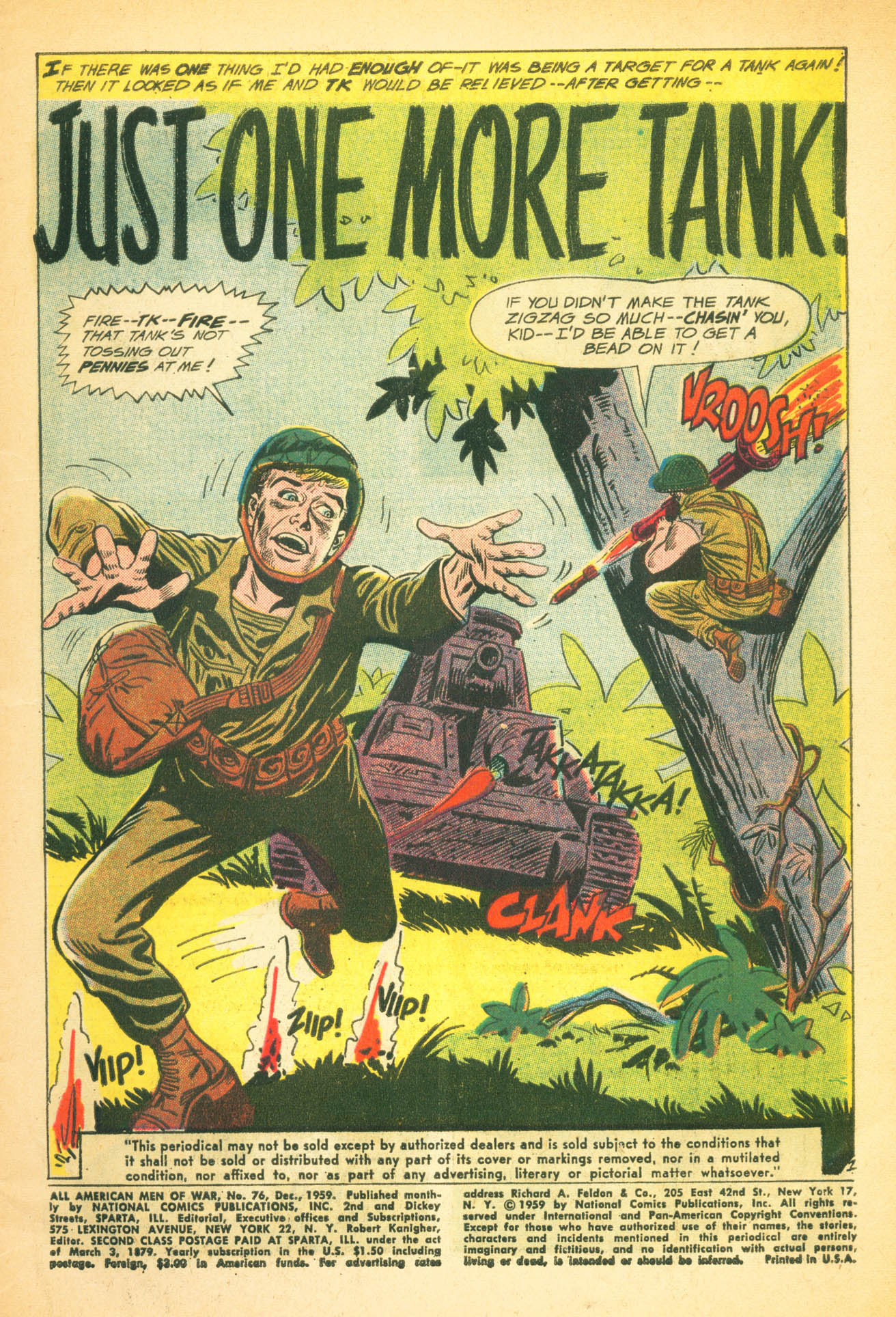 Read online All-American Men of War comic -  Issue #76 - 3