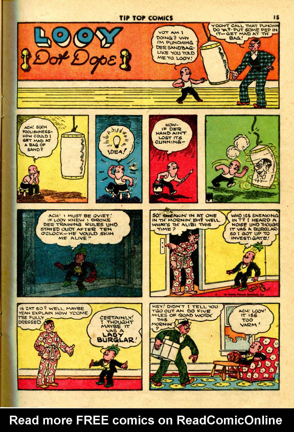 Read online Tip Top Comics comic -  Issue #66 - 15