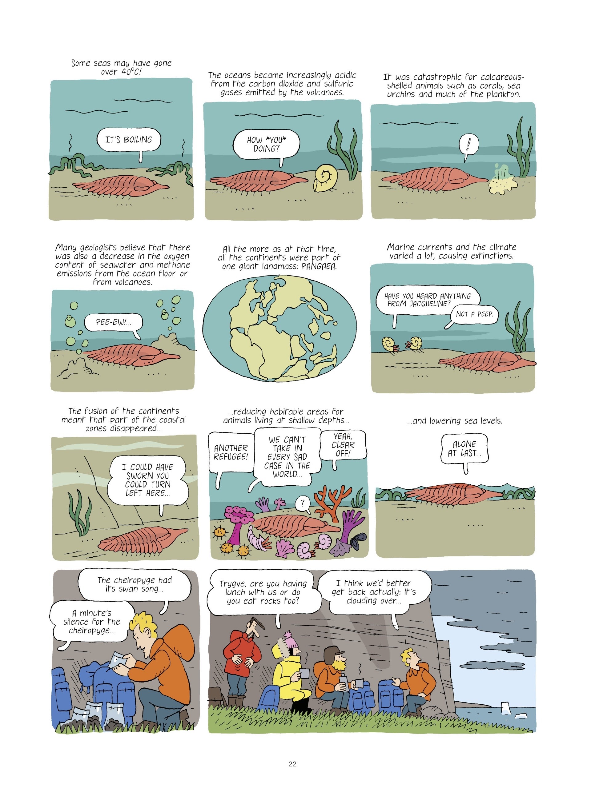 Read online Extinctions: Twilight of the Species comic -  Issue # TPB - 22