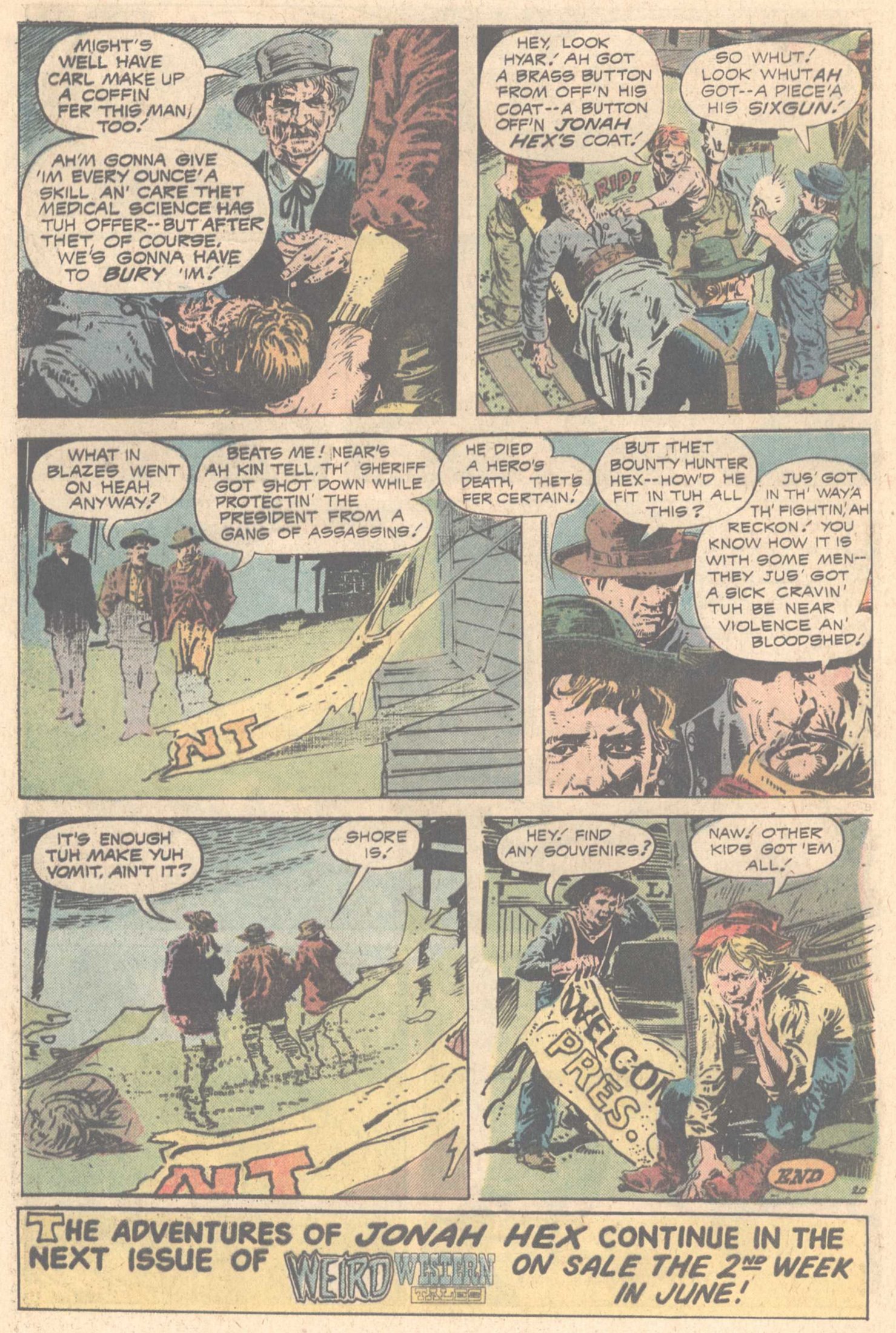 Read online Weird Western Tales (1972) comic -  Issue #23 - 31