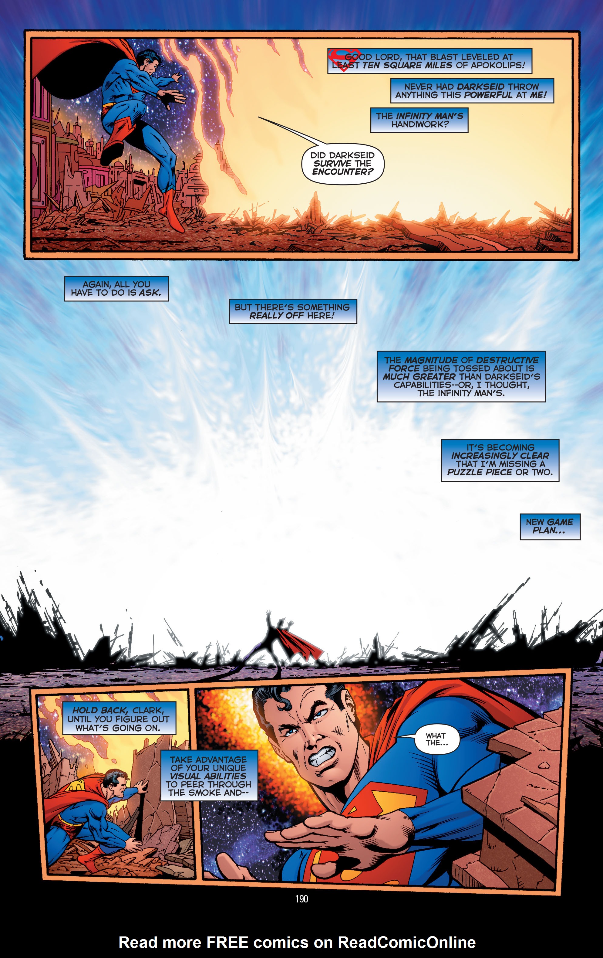 Read online Superman vs. Darkseid comic -  Issue # TPB - 178