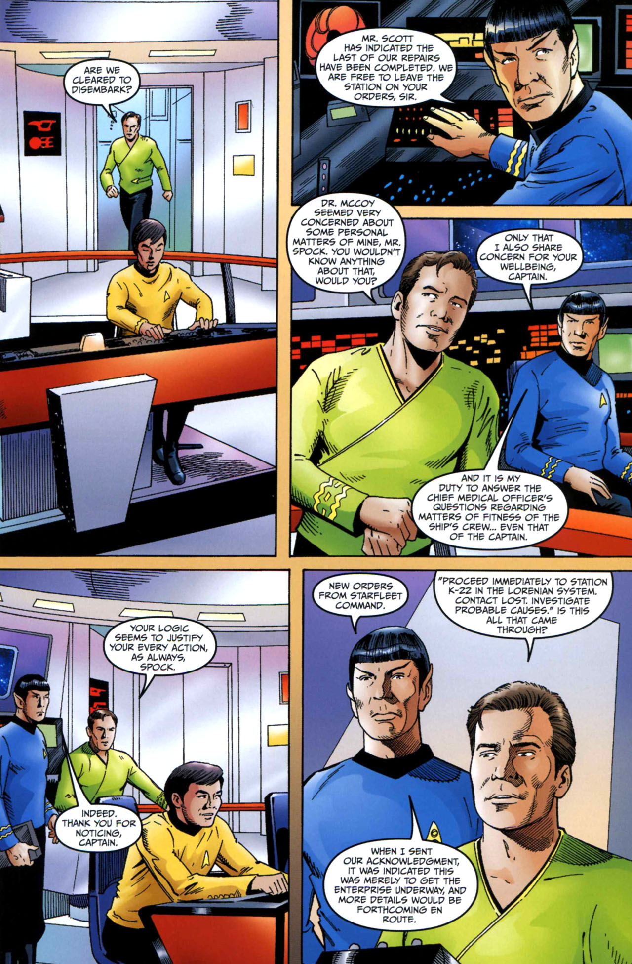 Read online Star Trek Year Four: The Enterprise Experiment comic -  Issue #3 - 9