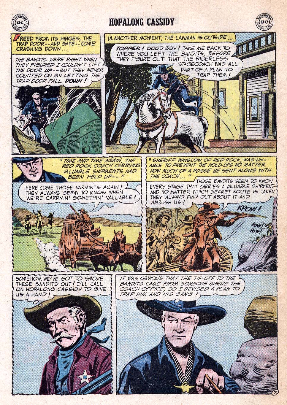 Read online Hopalong Cassidy comic -  Issue #109 - 31
