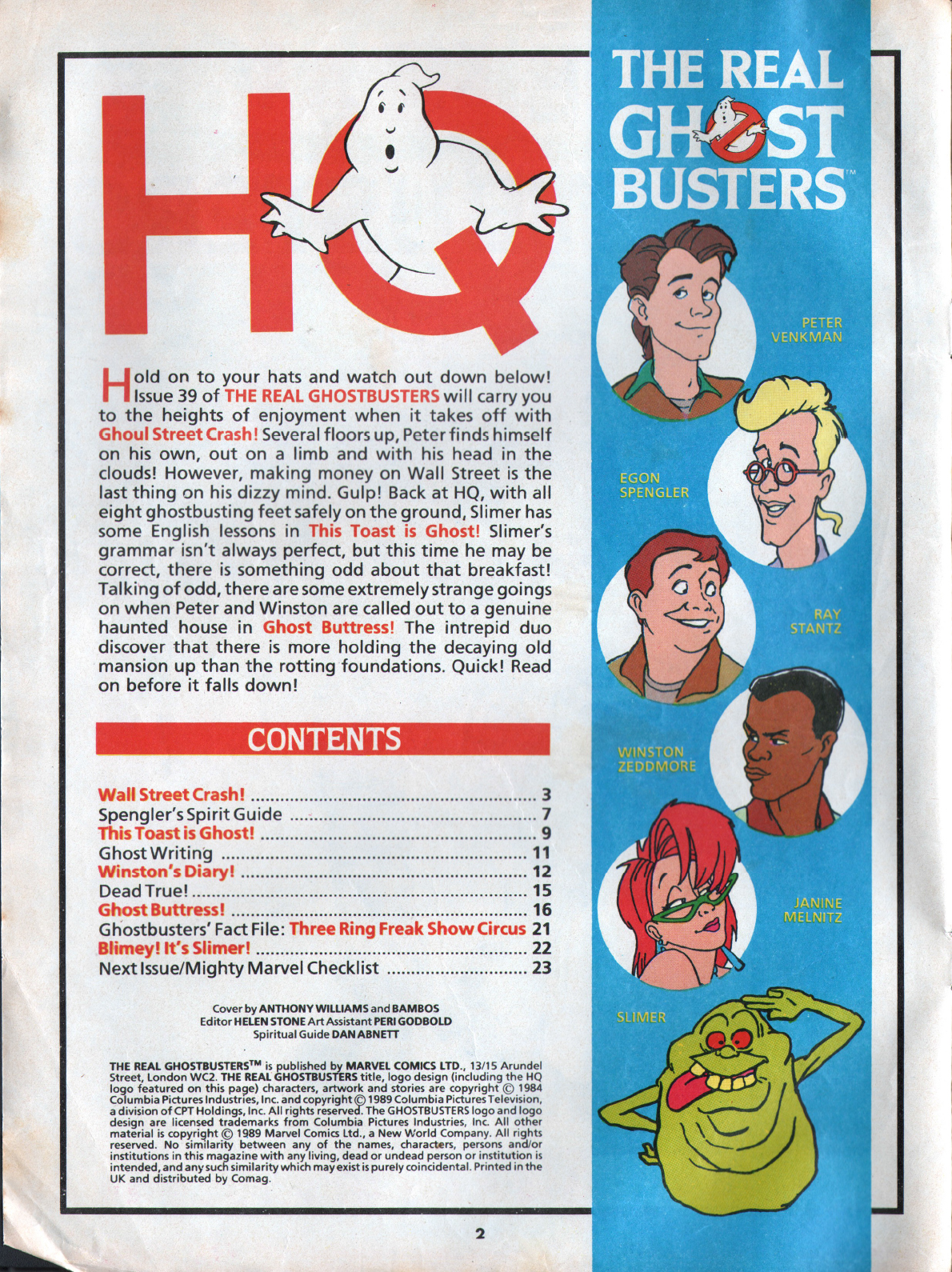 Read online The Real Ghostbusters comic -  Issue #39 - 2