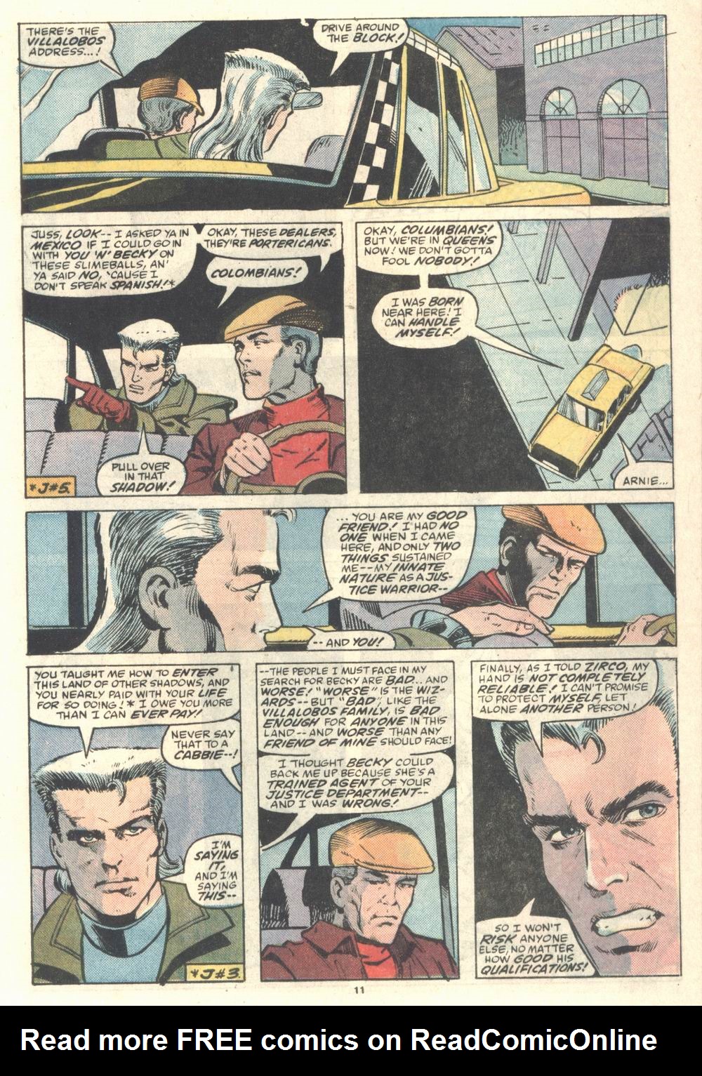 Read online Justice (1986) comic -  Issue #7 - 12