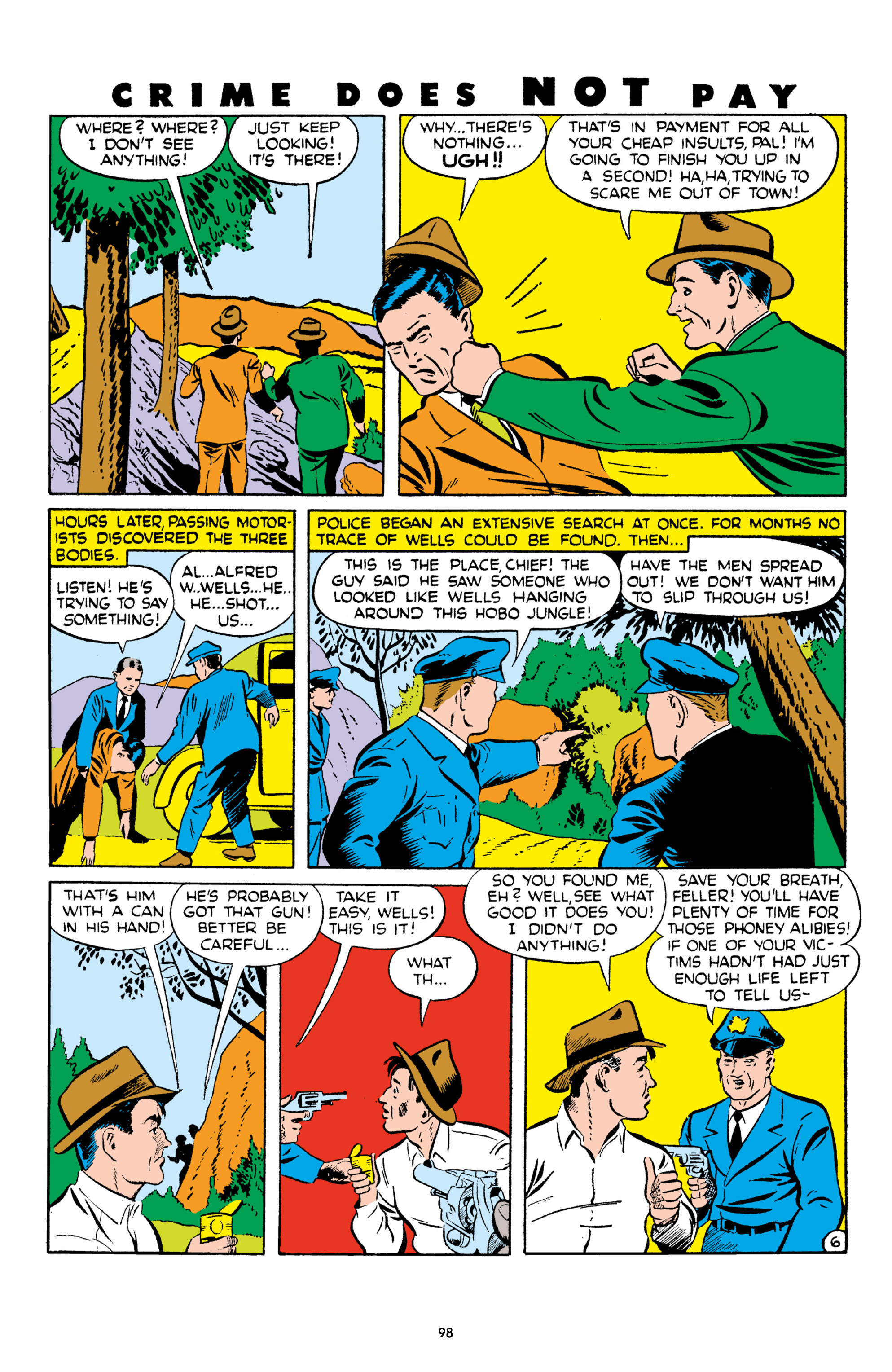 Read online Crime Does Not Pay Archives comic -  Issue # TPB 4 (Part 1) - 98